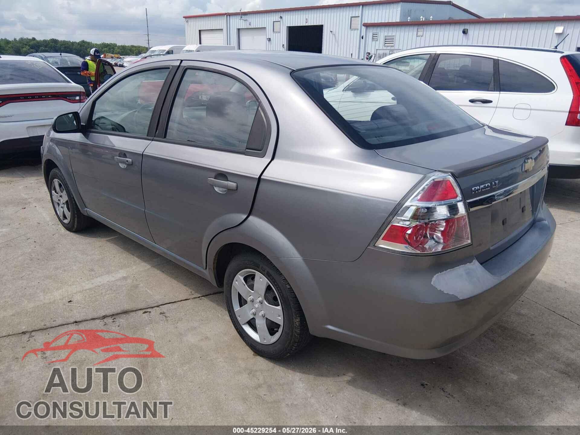 CHEVROLET AVEO 2011 - KL1TD5DE4BB112576
