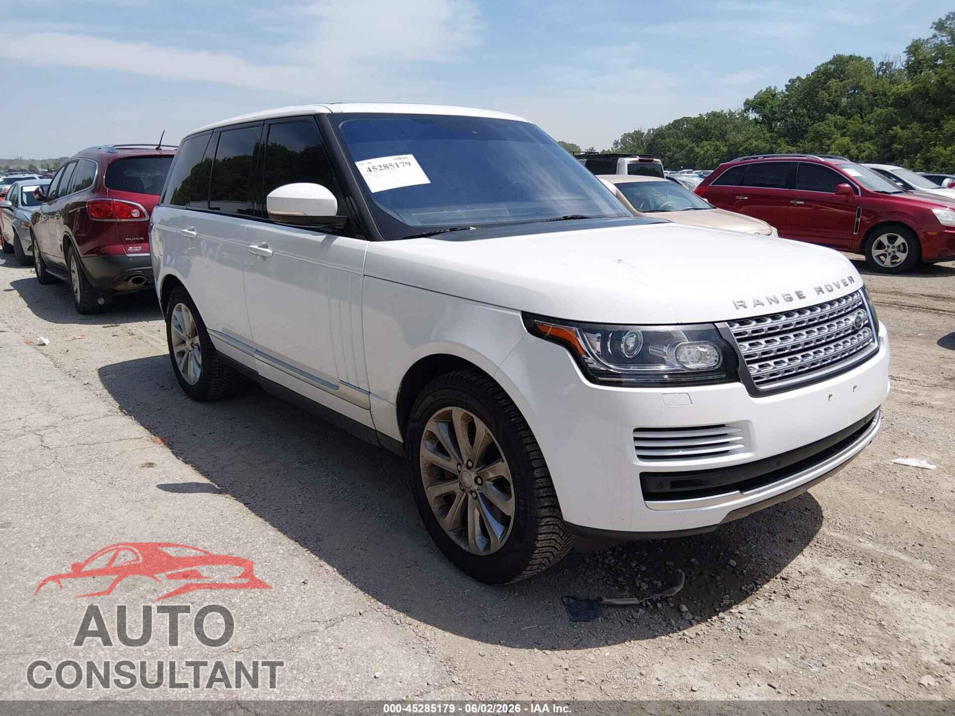 LAND ROVER RANGE ROVER 2016 - SALGS2PF3GA306167