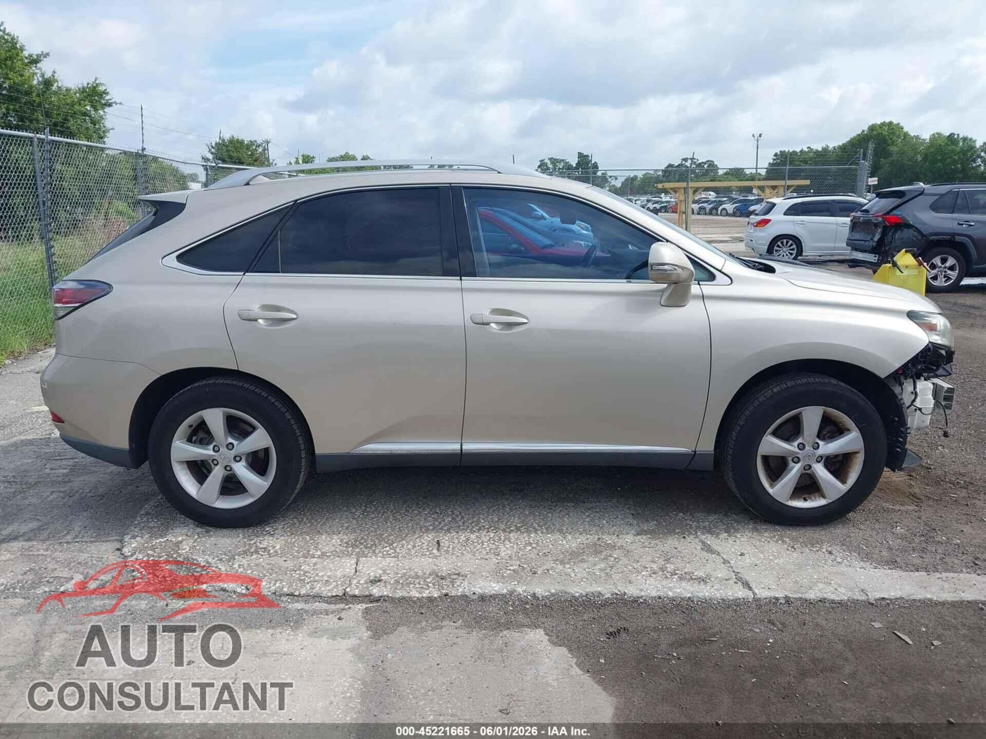 LEXUS RX 350 2015 - 2T2BK1BA5FC260757