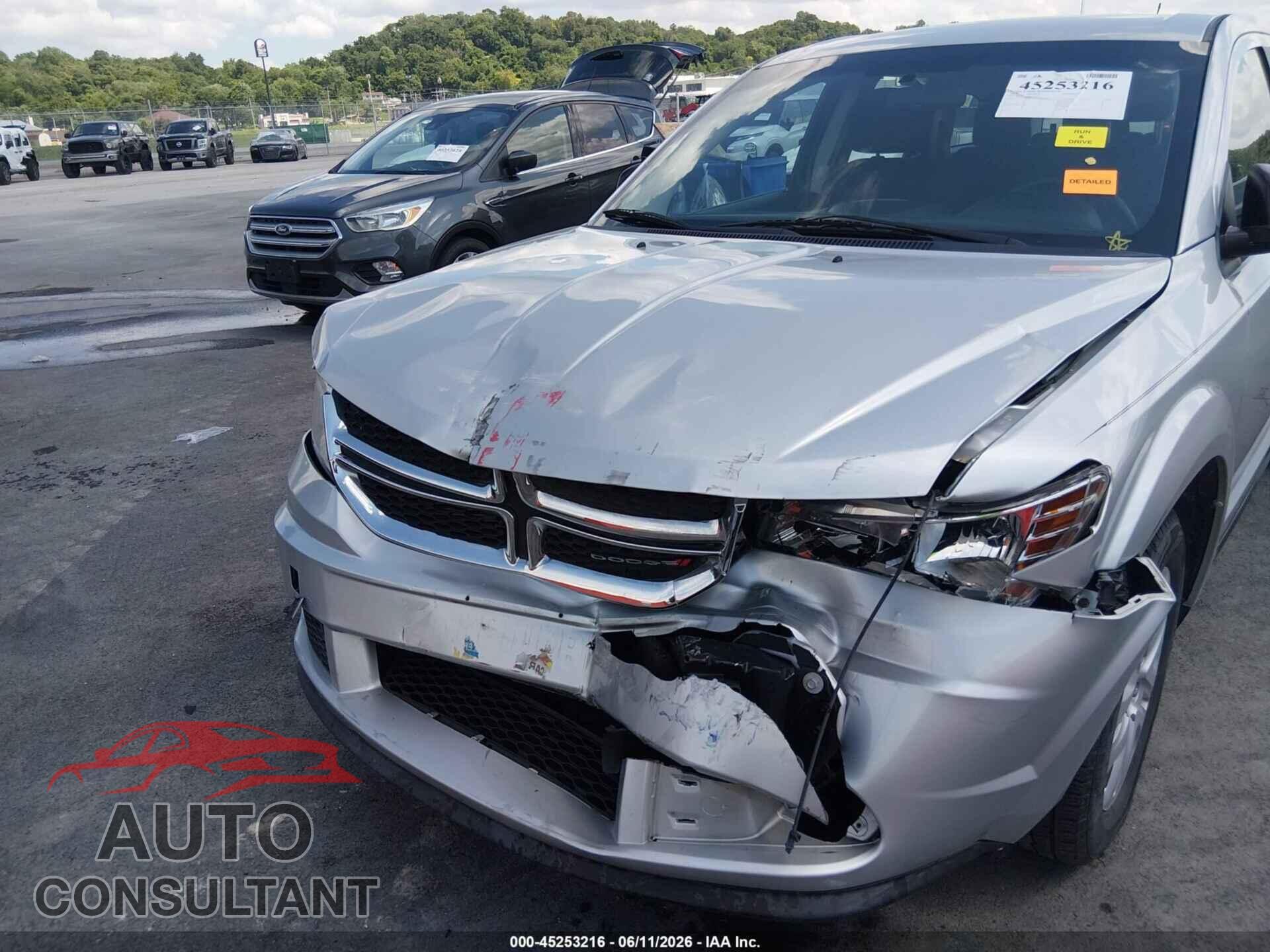DODGE JOURNEY 2014 - 3C4PDCAB0ET153055