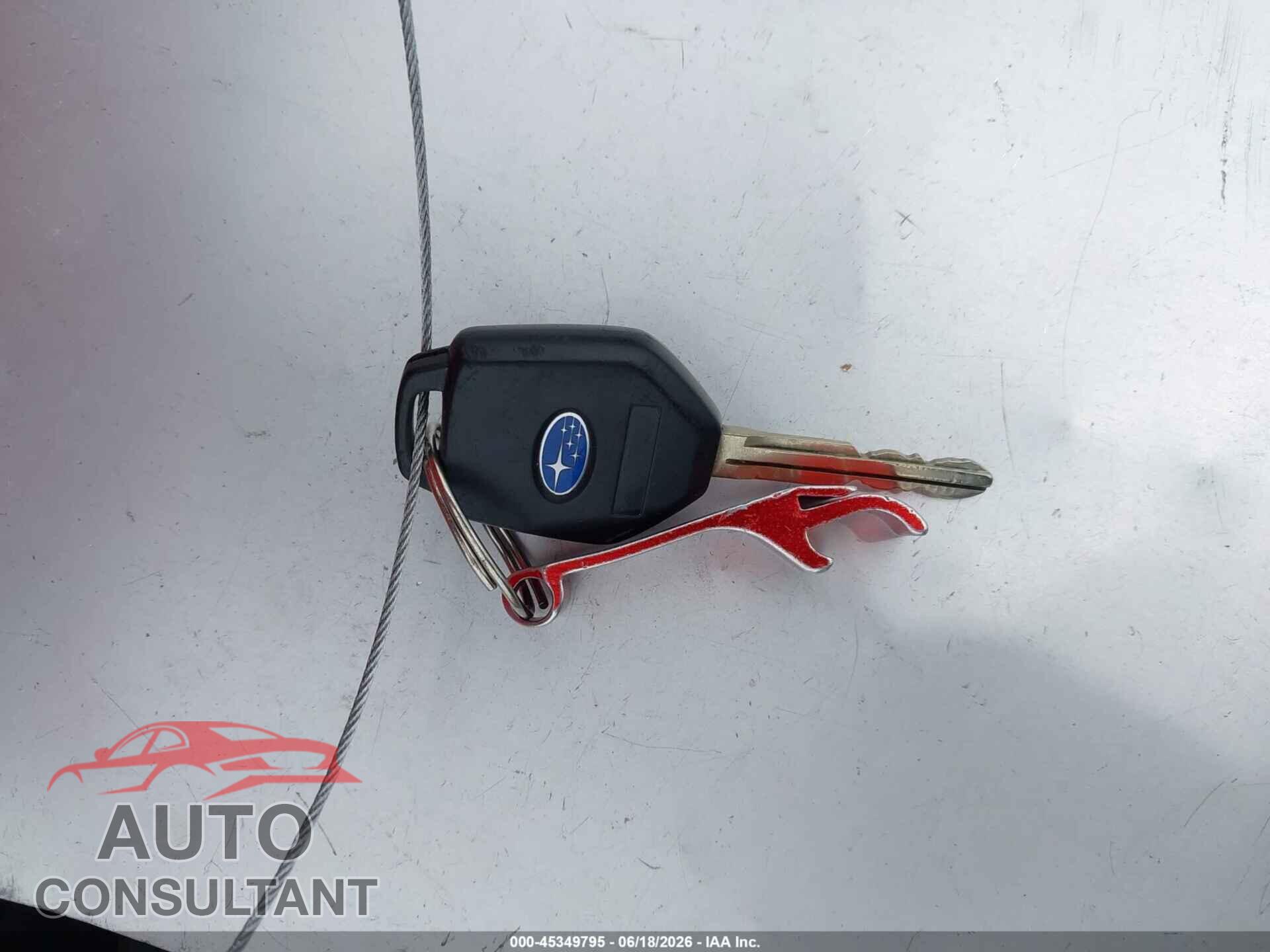 SUBARU FORESTER 2018 - JF2SJAAC4JH542128