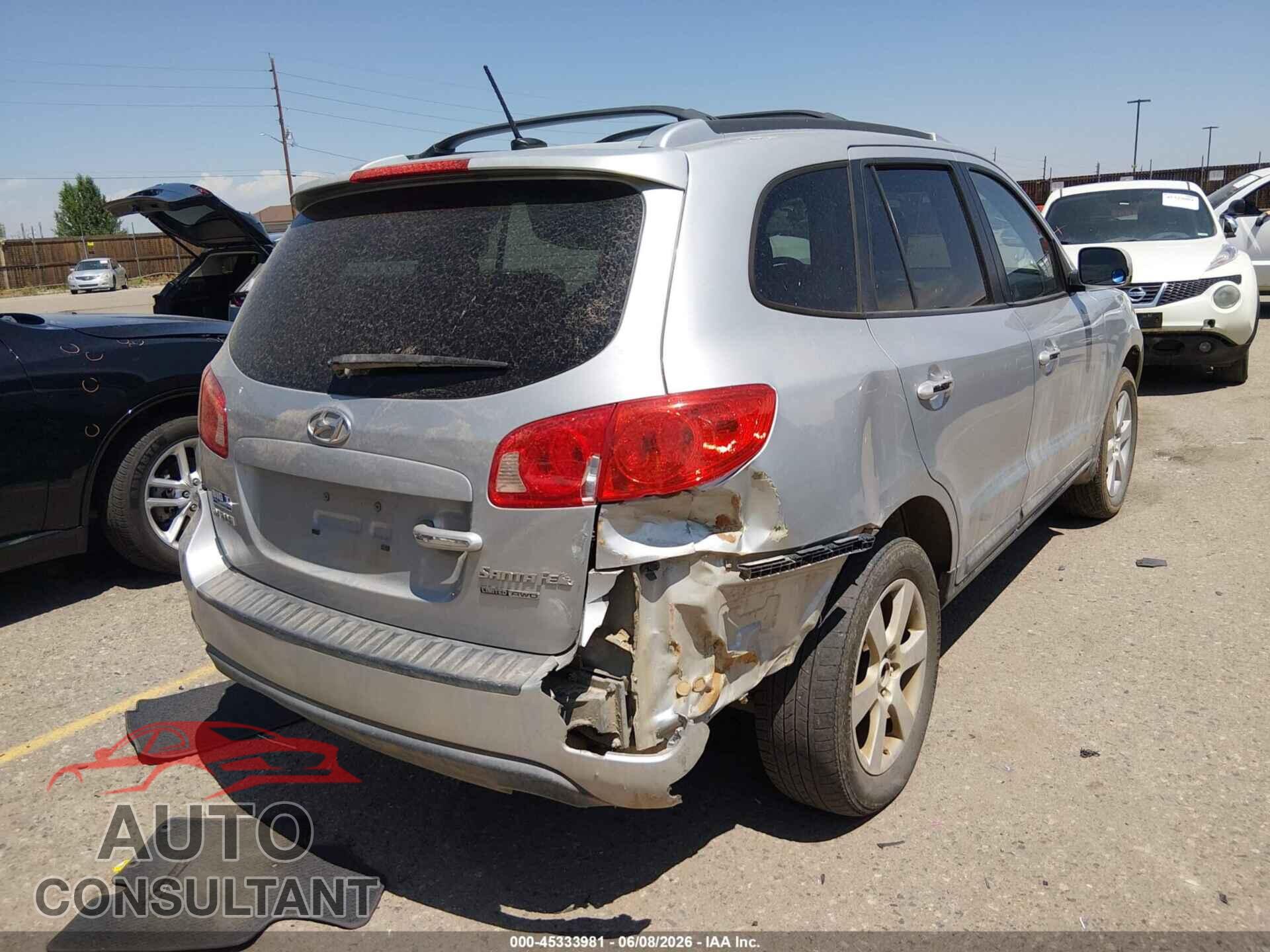 HYUNDAI SANTA FE 2009 - 5NMSH73E59H295904