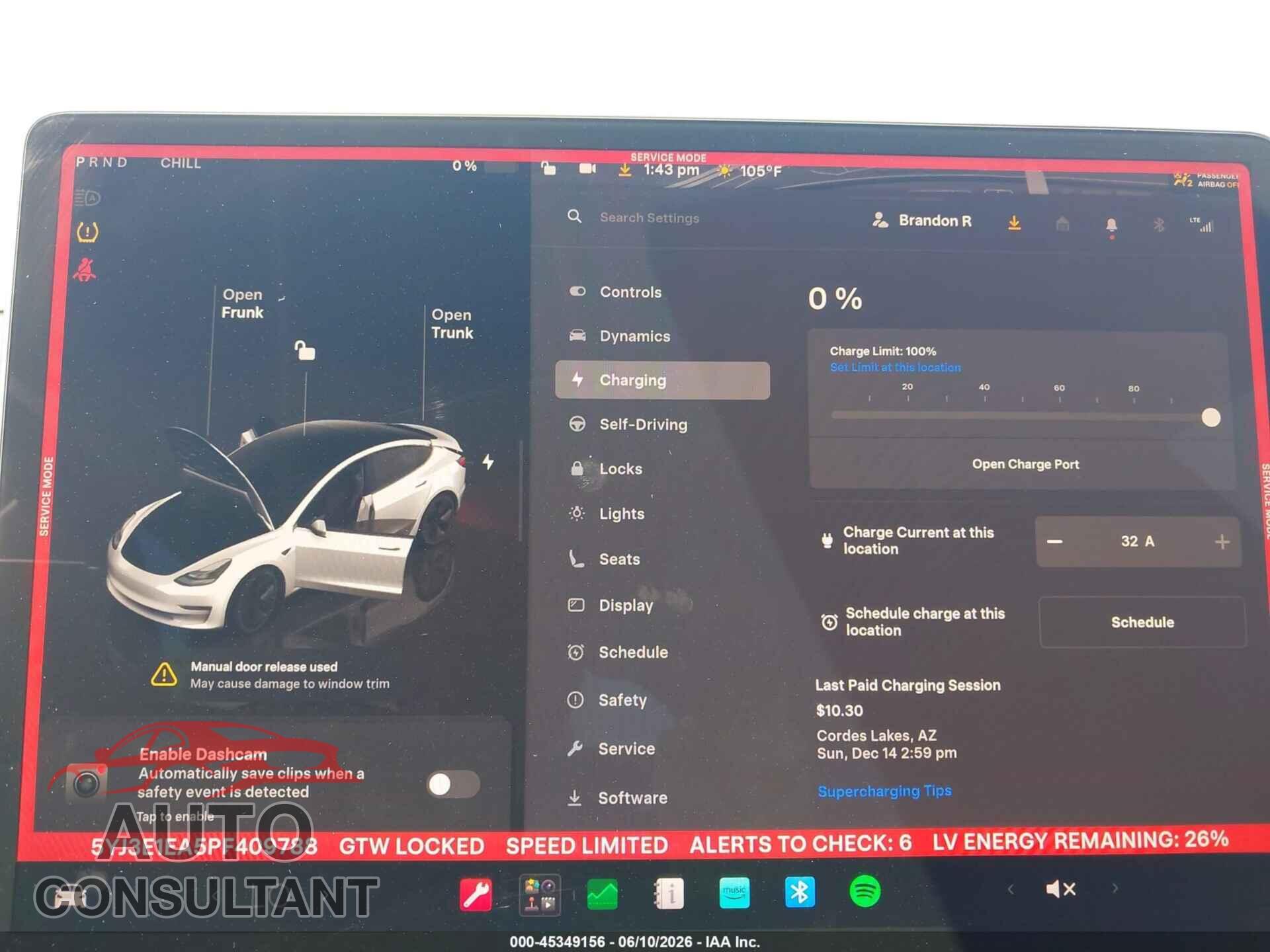 TESLA MODEL 3 2023 - 5YJ3E1EA5PF409788
