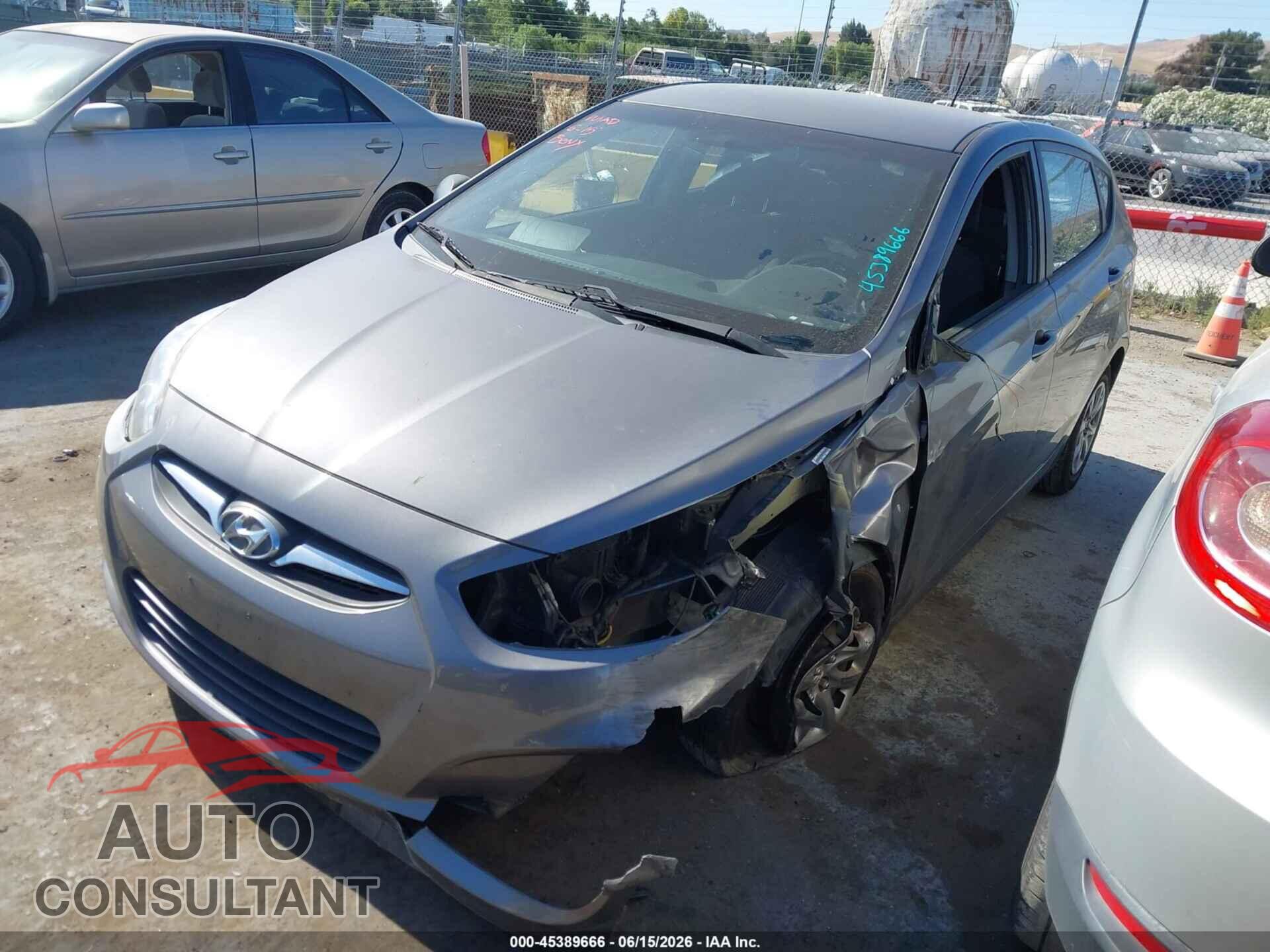 HYUNDAI ACCENT 2014 - KMHCT5AEXEU151175