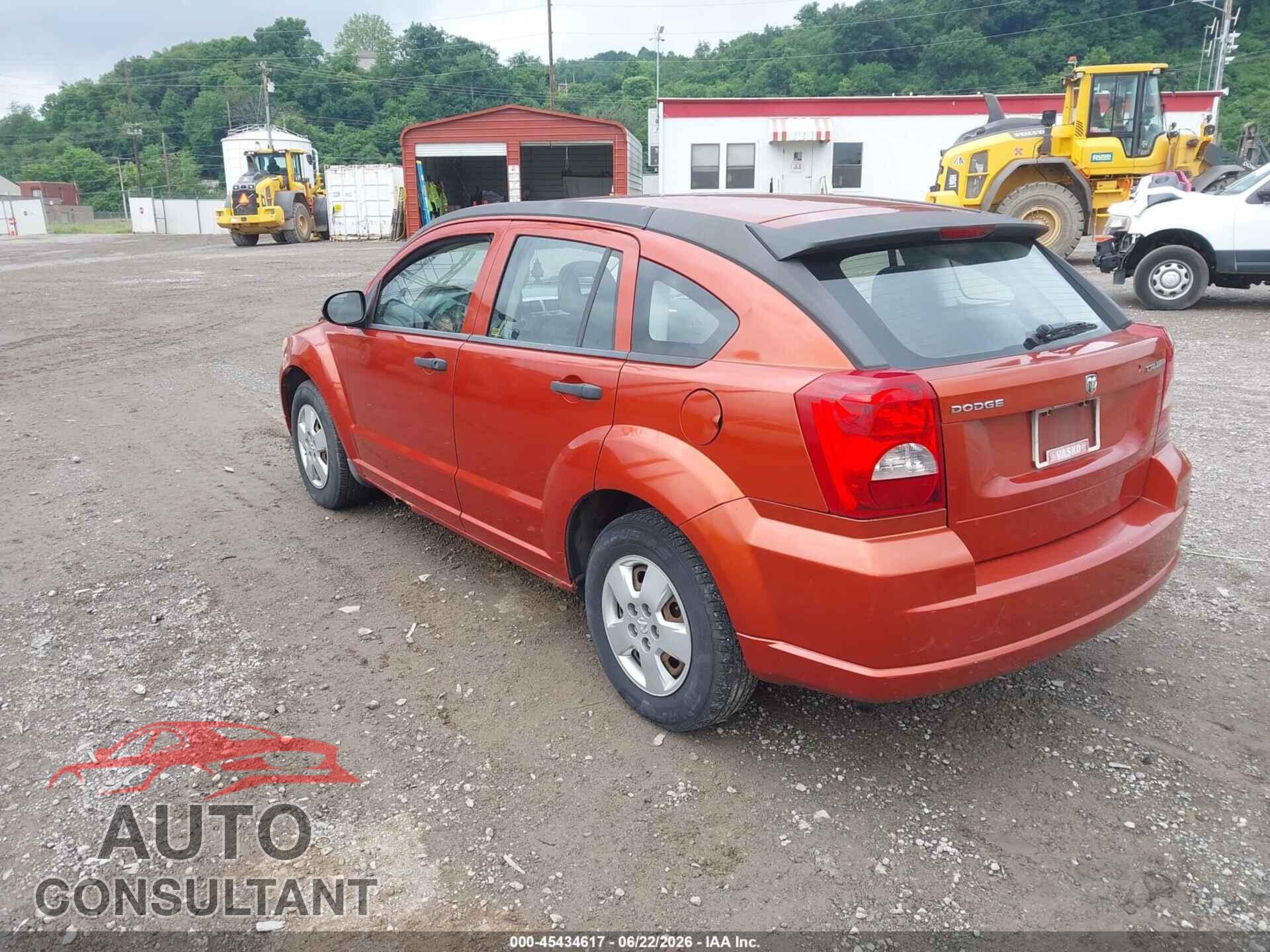 DODGE CALIBER 2009 - 1B3HB28A89D151987
