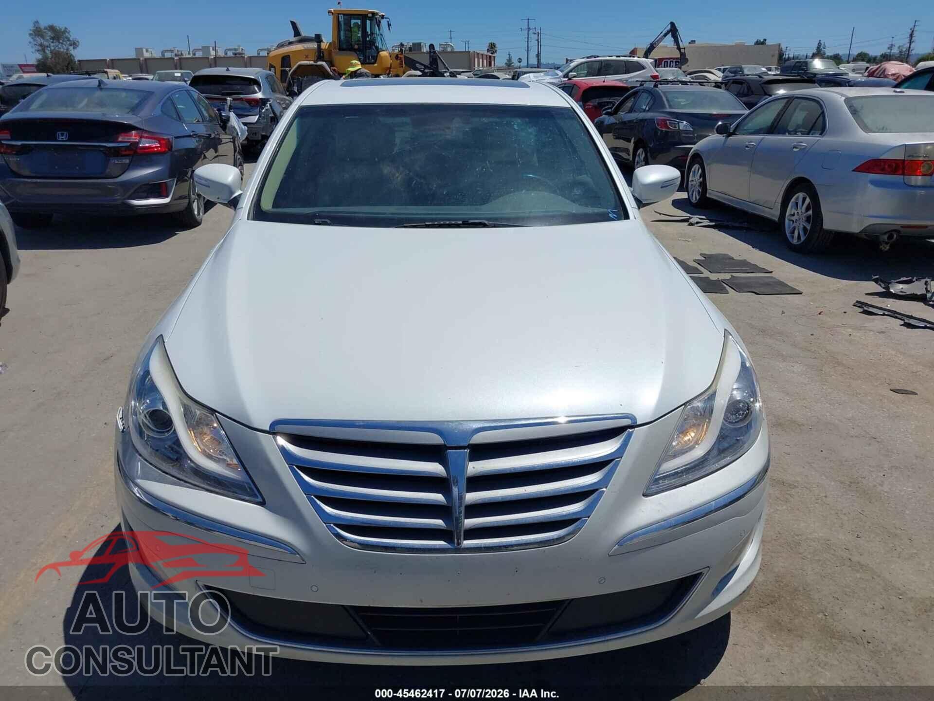 HYUNDAI GENESIS 2012 - KMHGC4DD1CU207192