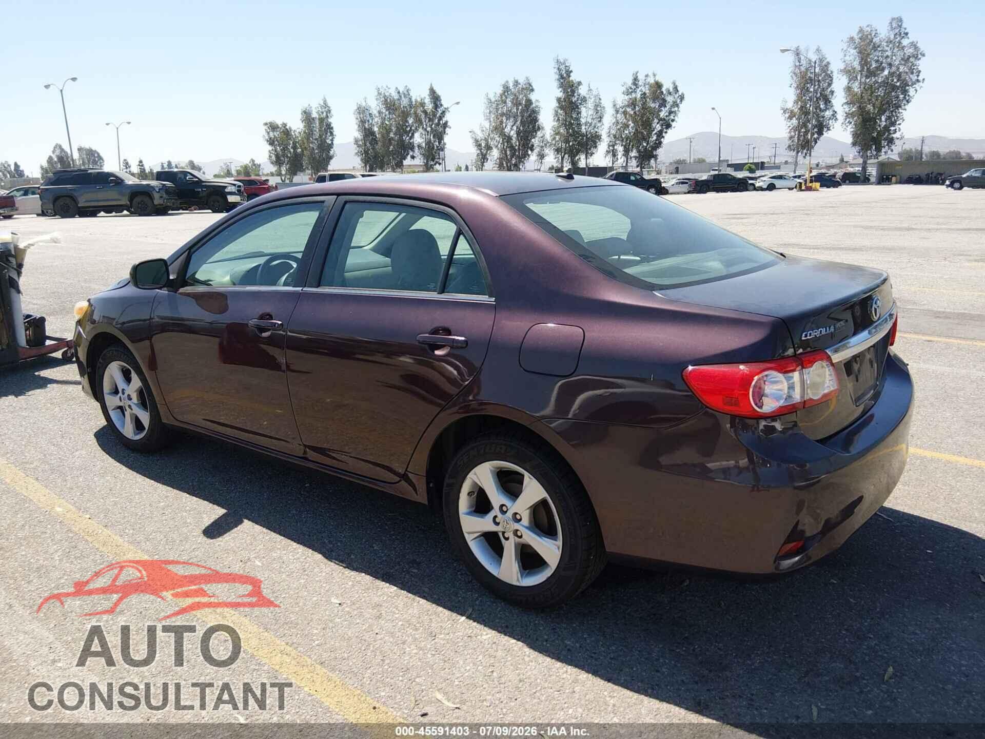 TOYOTA COROLLA 2013 - 2T1BU4EE1DC093115