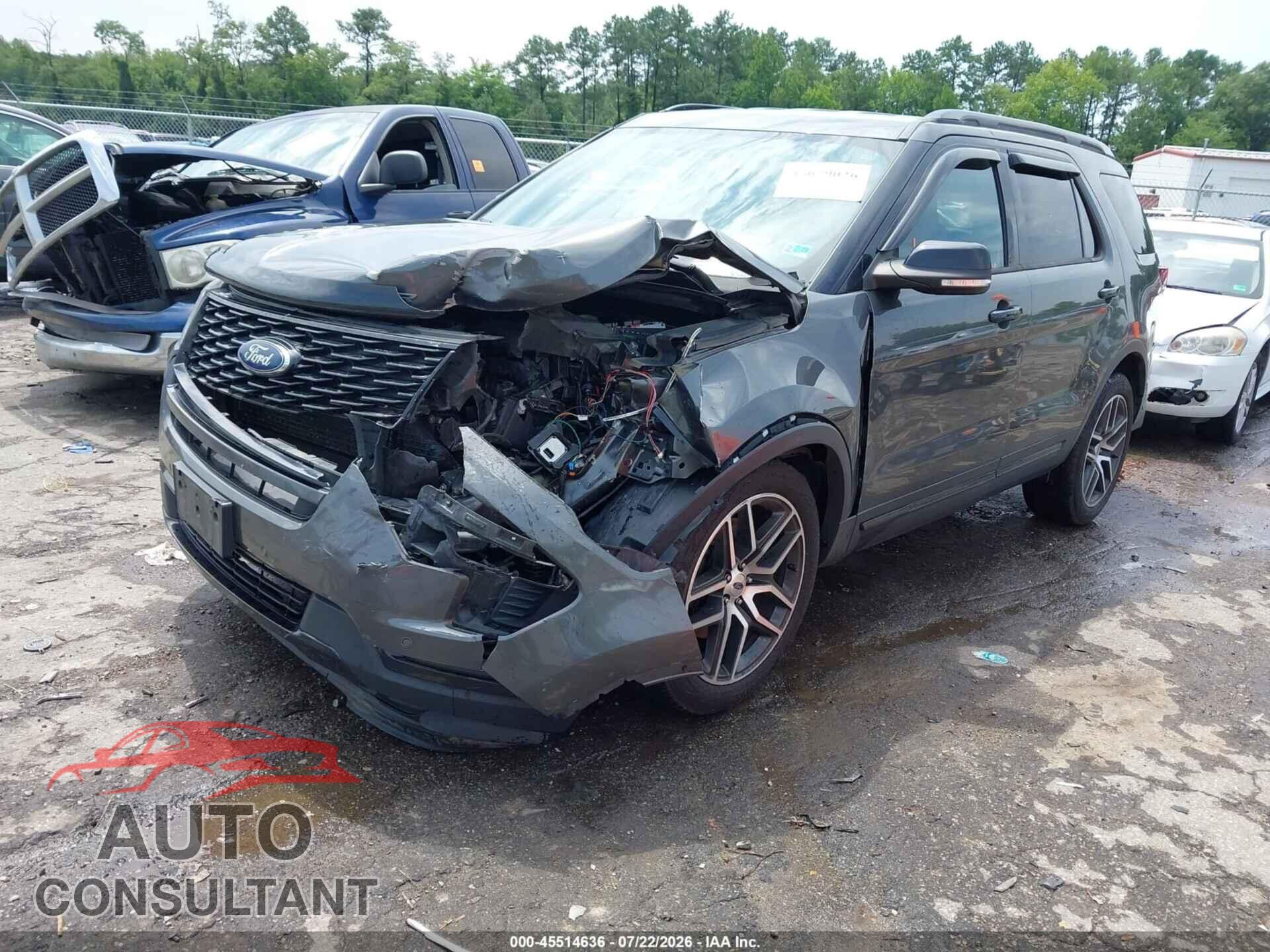 FORD EXPLORER 2018 - 1FM5K8F81JGA43715