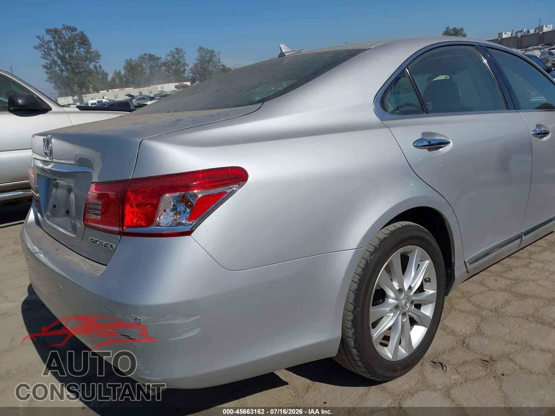 LEXUS ES 350 2010 - JTHBK1EG4A2359077