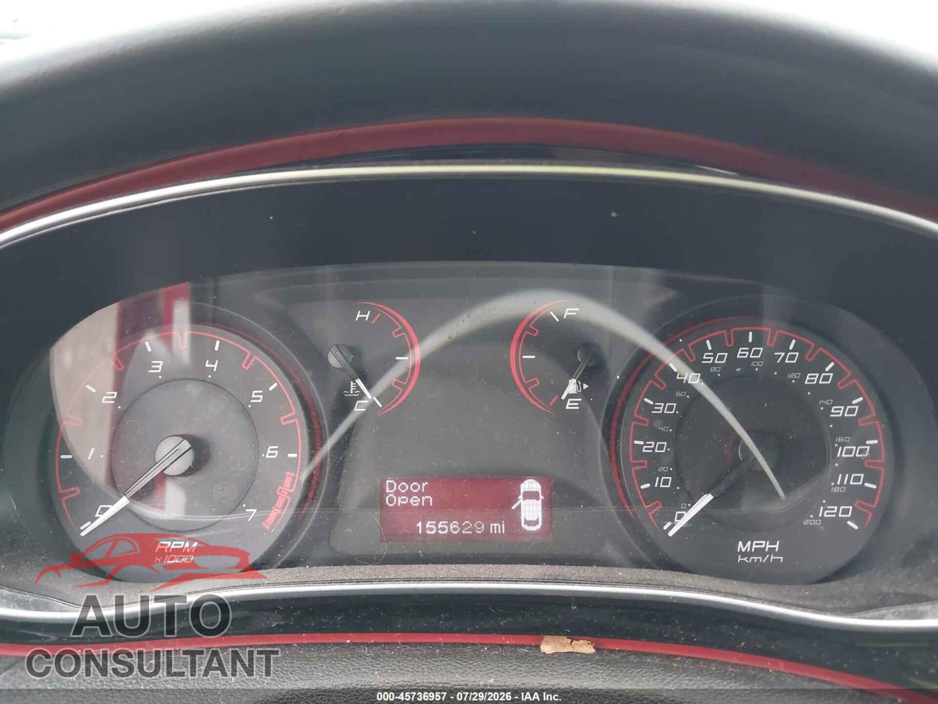 DODGE DART 2016 - 1C3CDFBB7GD530394