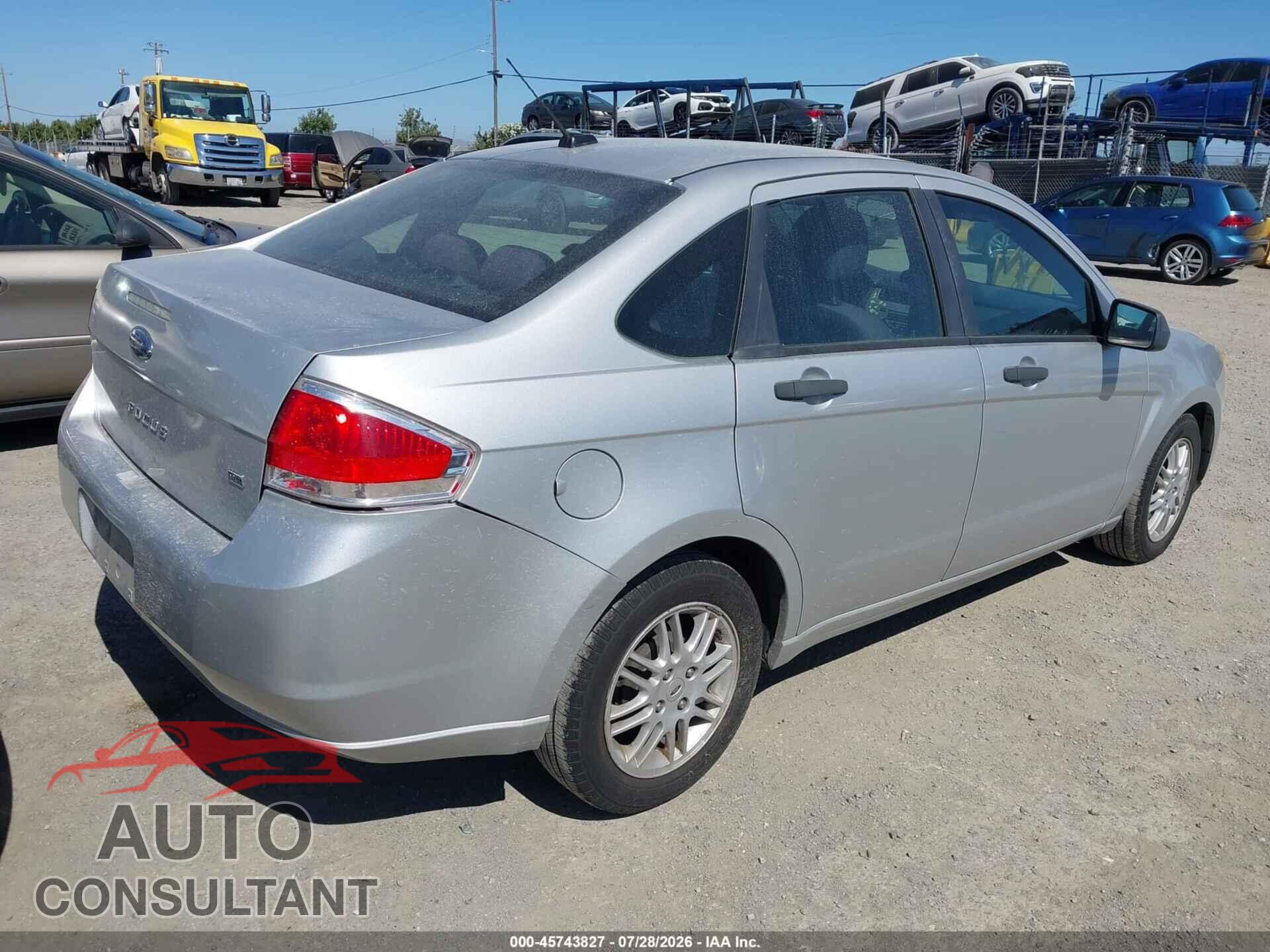FORD FOCUS 2011 - 1FAHP3FN4BW198459