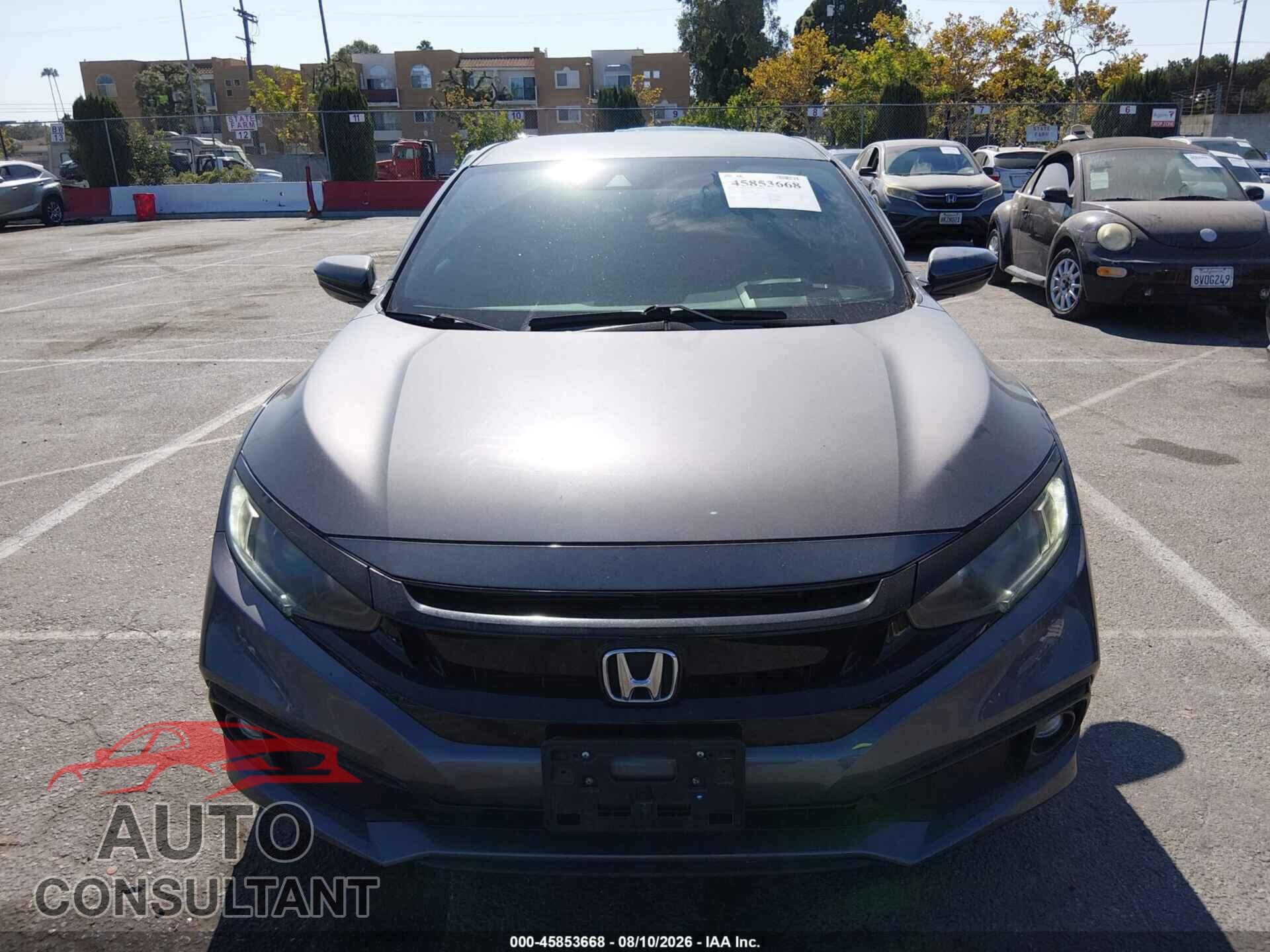 HONDA CIVIC 2019 - 2HGFC2F80KH555525