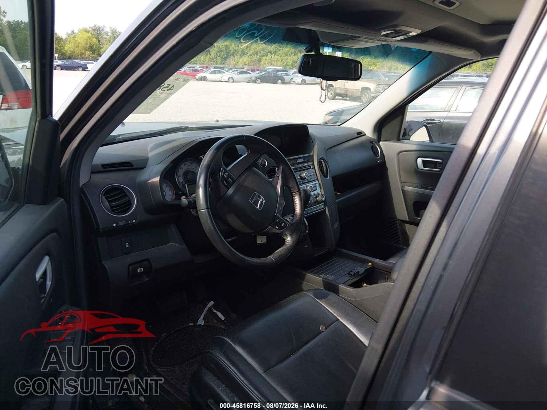 HONDA PILOT 2012 - 5FNYF4H57CB046844
