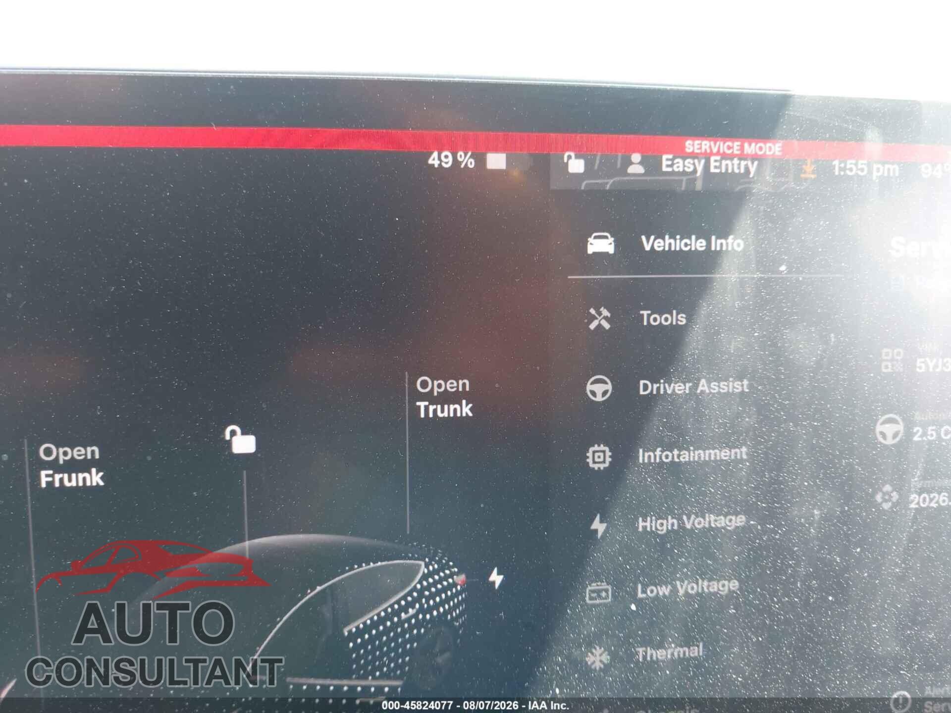 TESLA MODEL 3 2018 - 5YJ3E1EA1JF161031