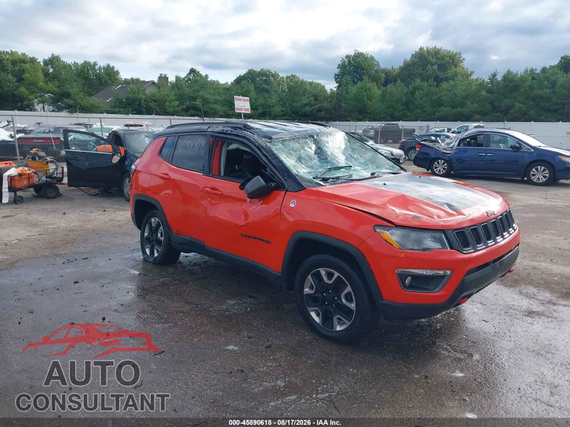 JEEP NEW COMPASS 2017 - 3C4NJDDB3HT667407