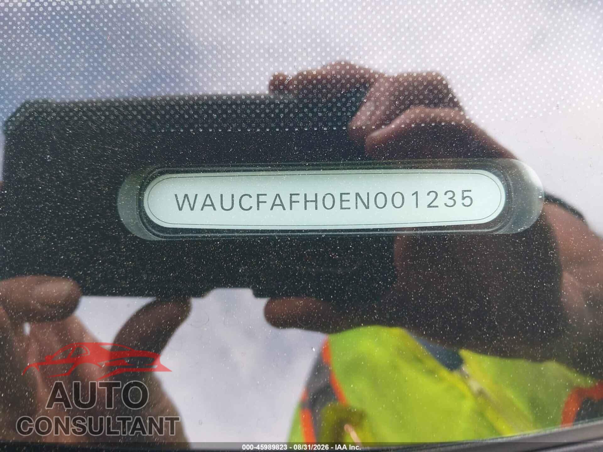 AUDI A5 2014 - WAUCFAFH0EN001235