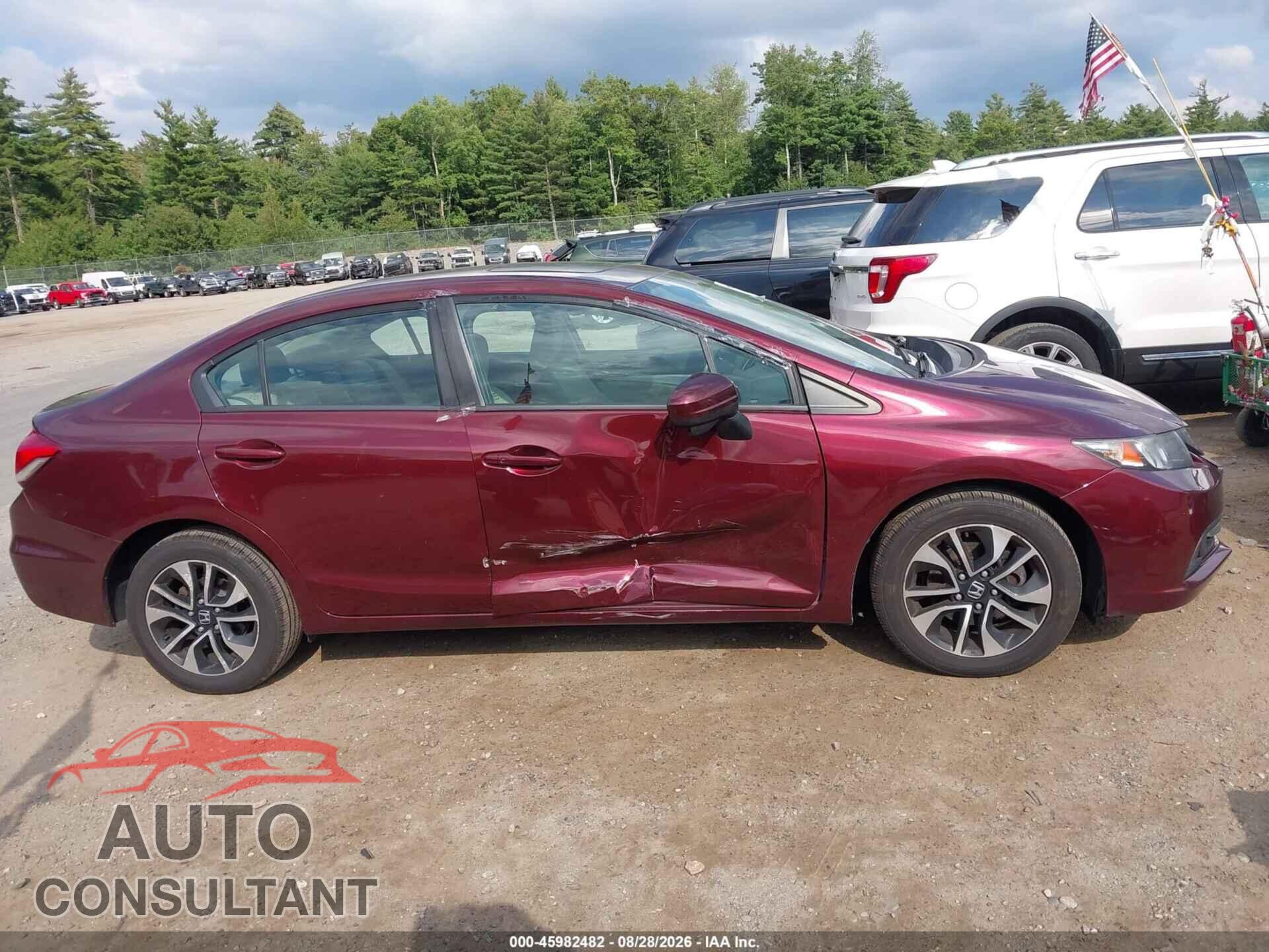 HONDA CIVIC 2015 - 19XFB2F84FE270393