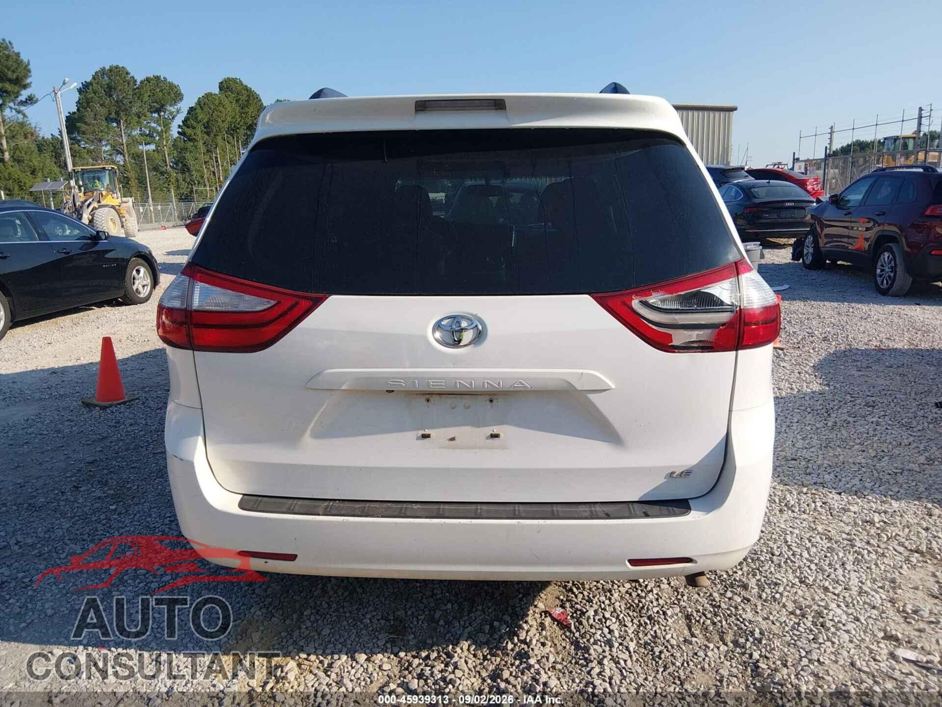 TOYOTA SIENNA 2015 - 5TDKK3DC4FS590654