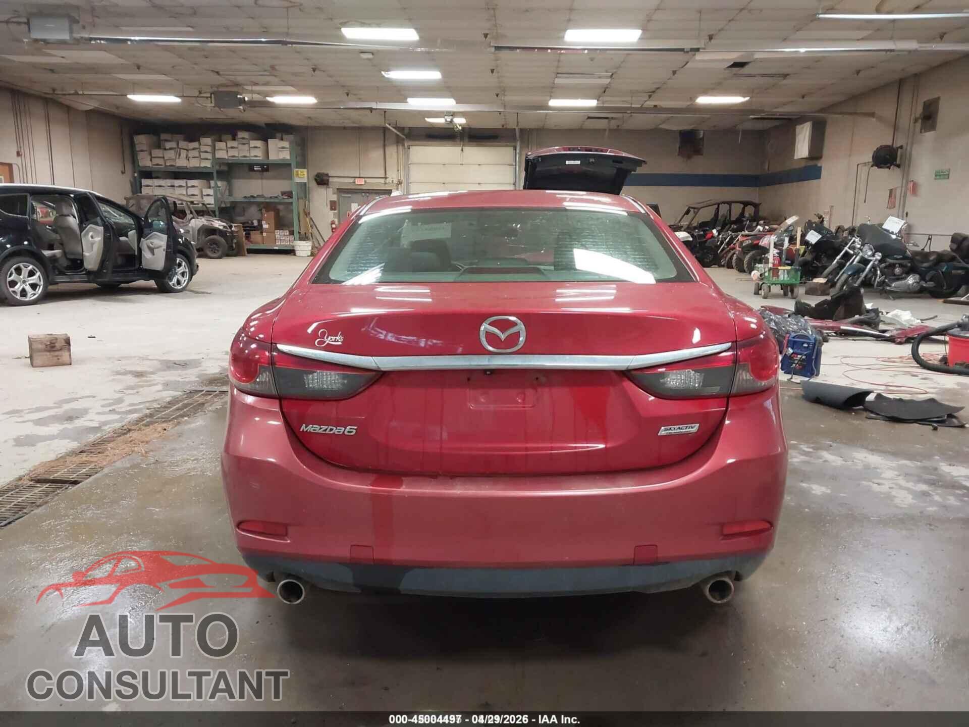 MAZDA MAZDA6 2015 - JM1GJ1U54F1181078