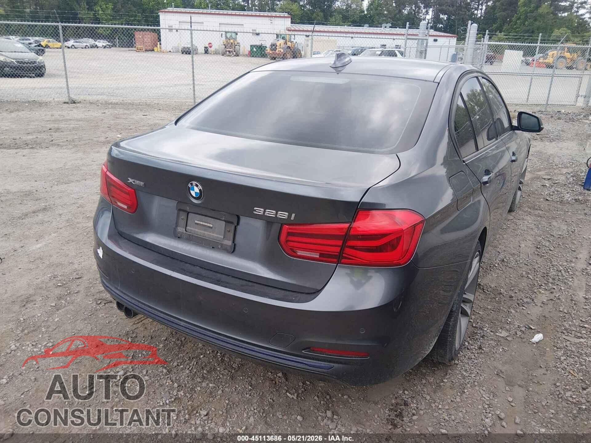 BMW 328I 2016 - WBA8E3G50GNU05454