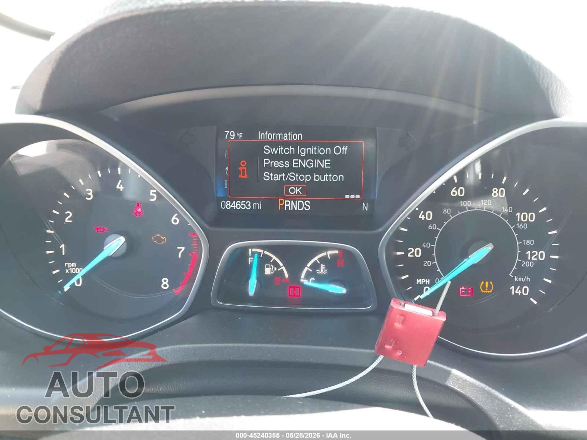 FORD ESCAPE 2019 - 1FMCU9GD5KUB80405