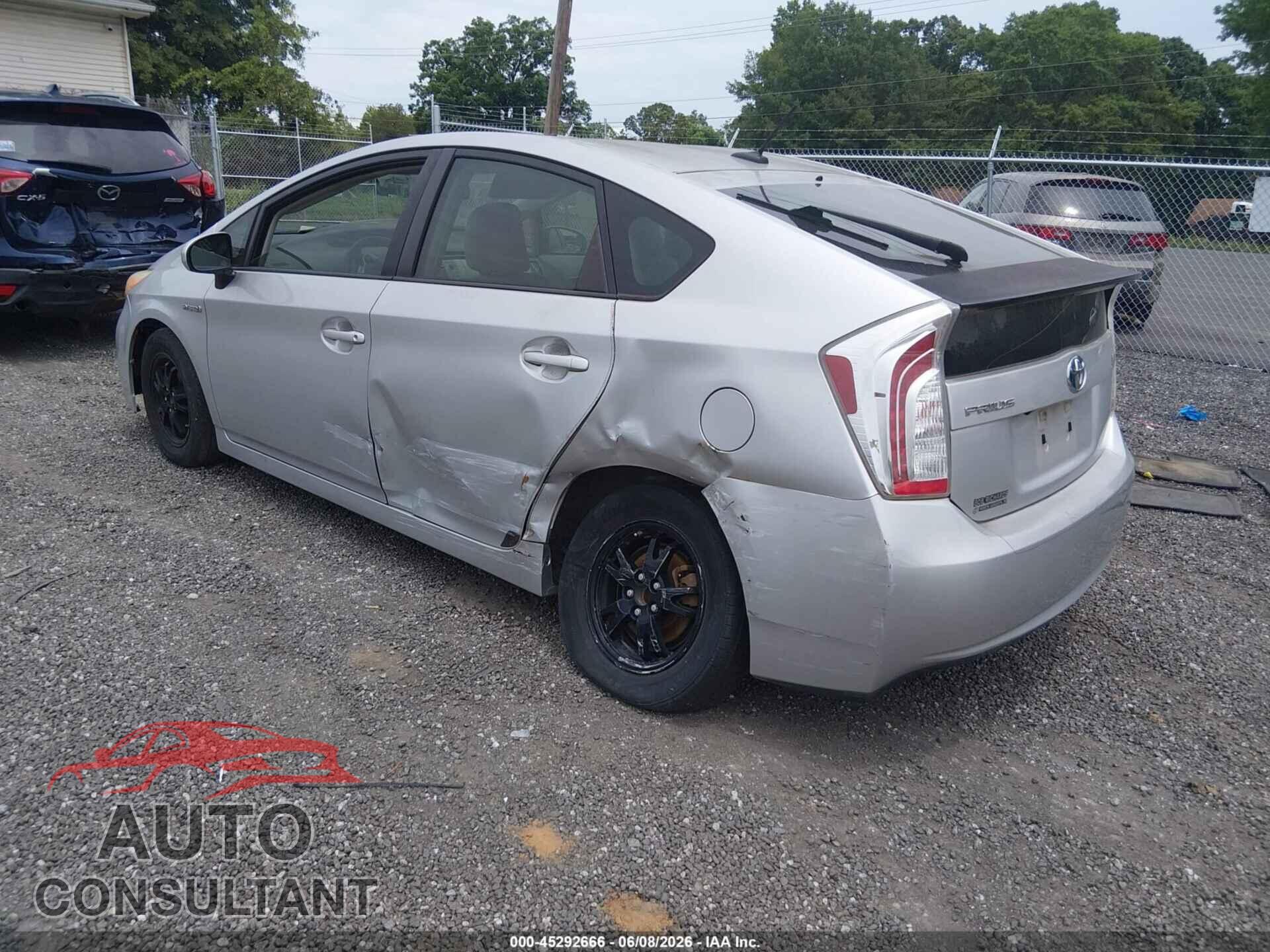 TOYOTA PRIUS 2014 - JTDKN3DU4E1810662
