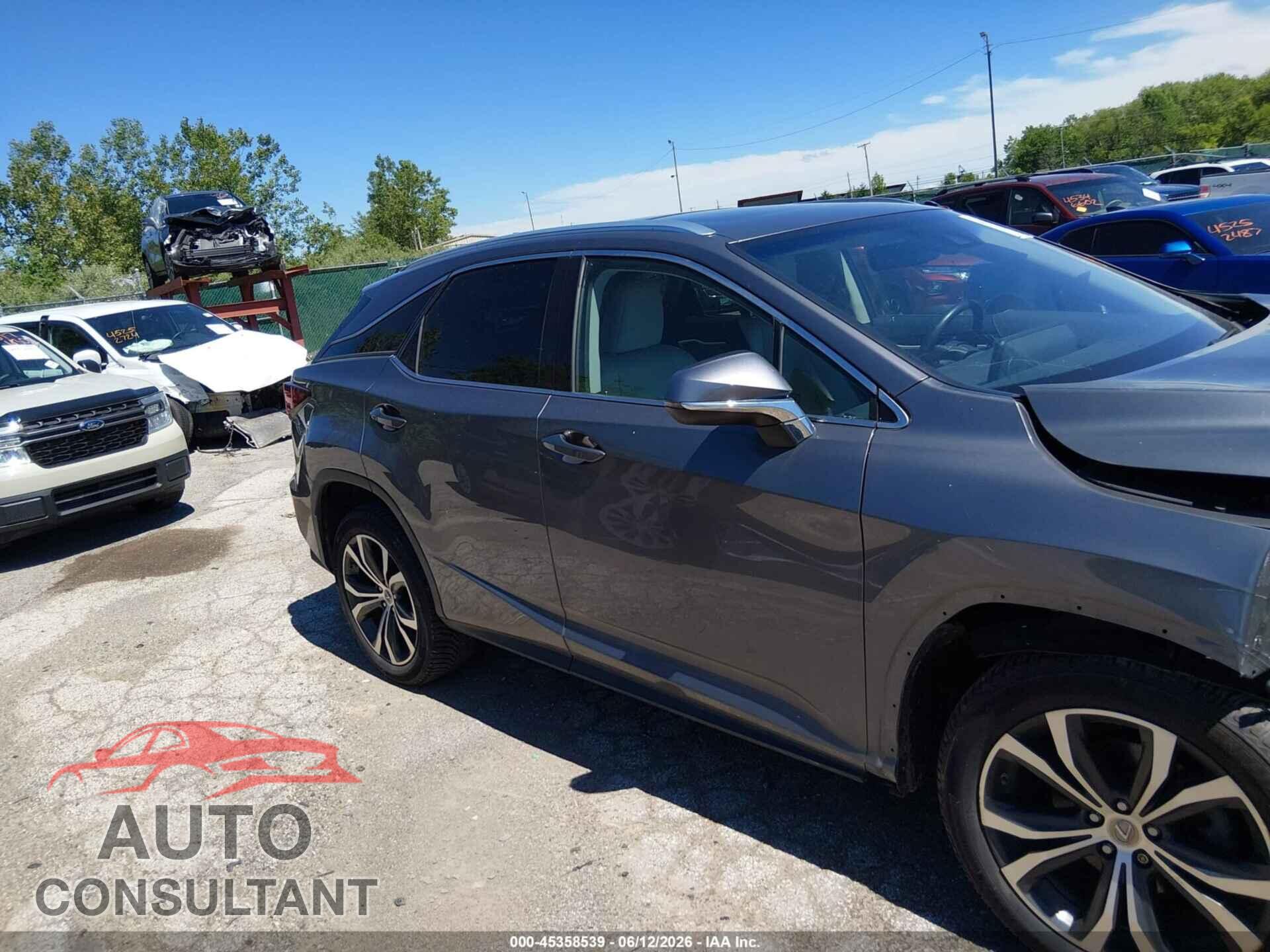 LEXUS RX 350 2017 - 2T2BZMCA4HC115918