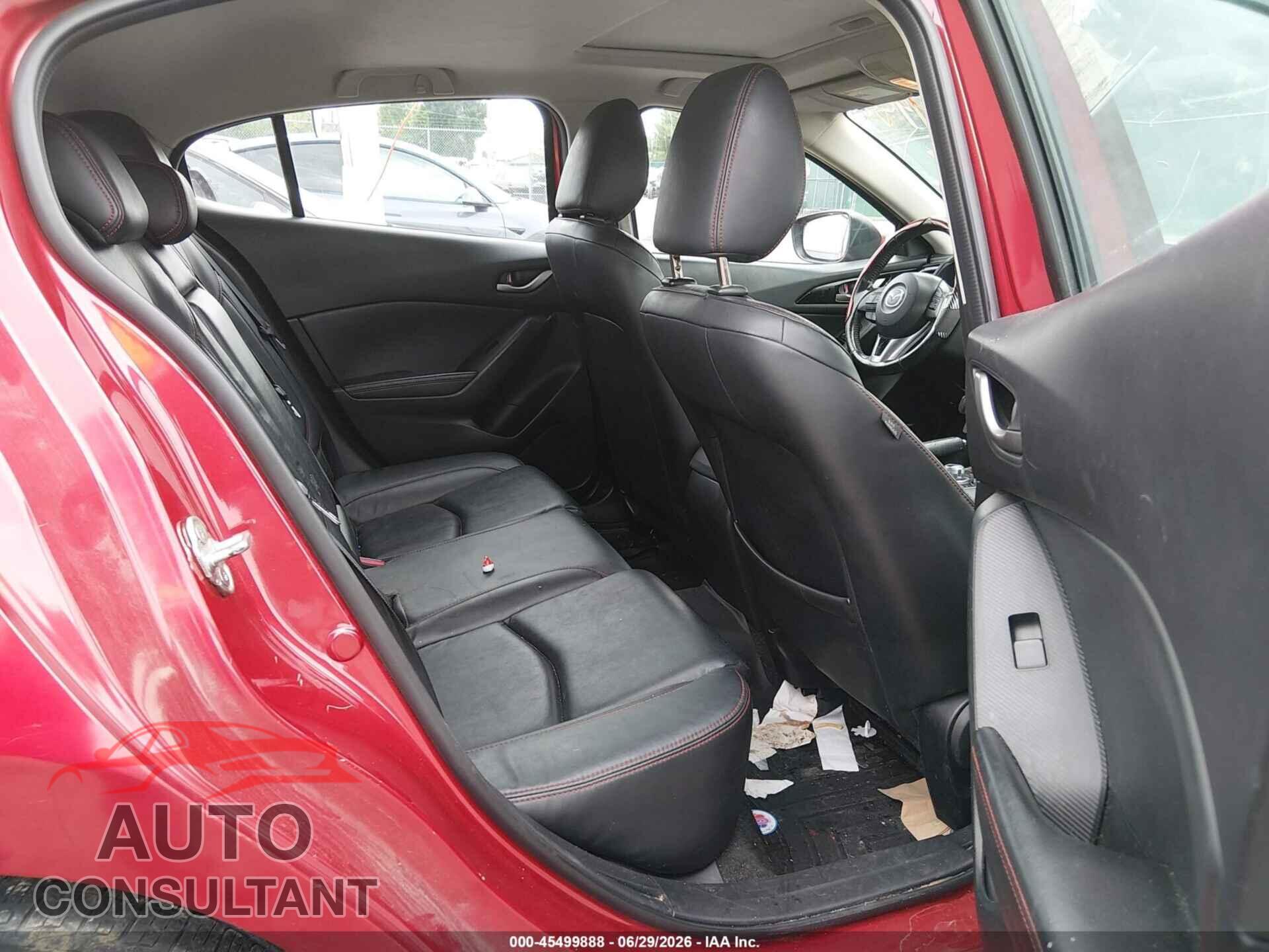 MAZDA MAZDA3 2014 - JM1BM1M72E1159131
