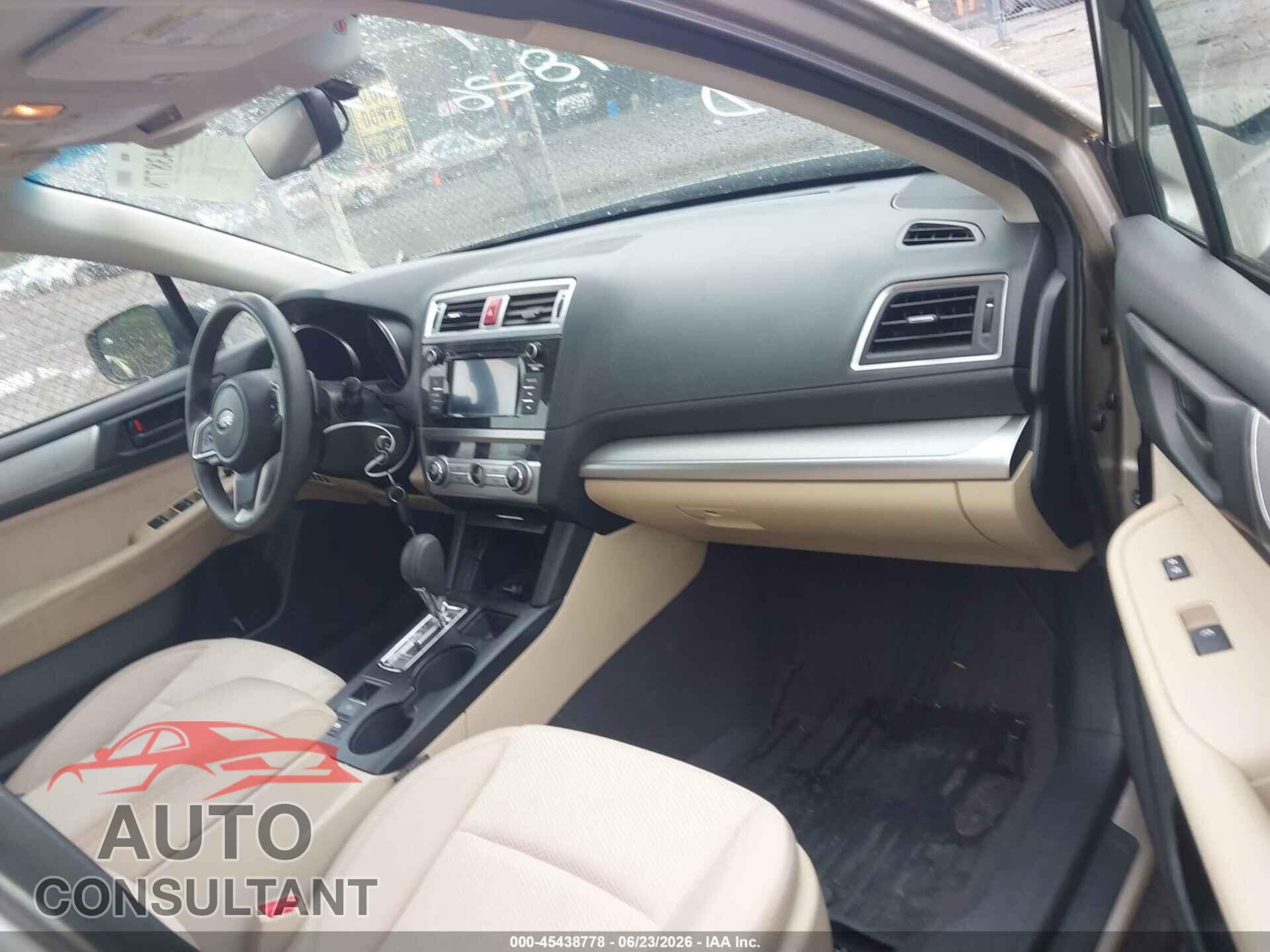 SUBARU OUTBACK 2019 - 4S4BSABC6K3371872