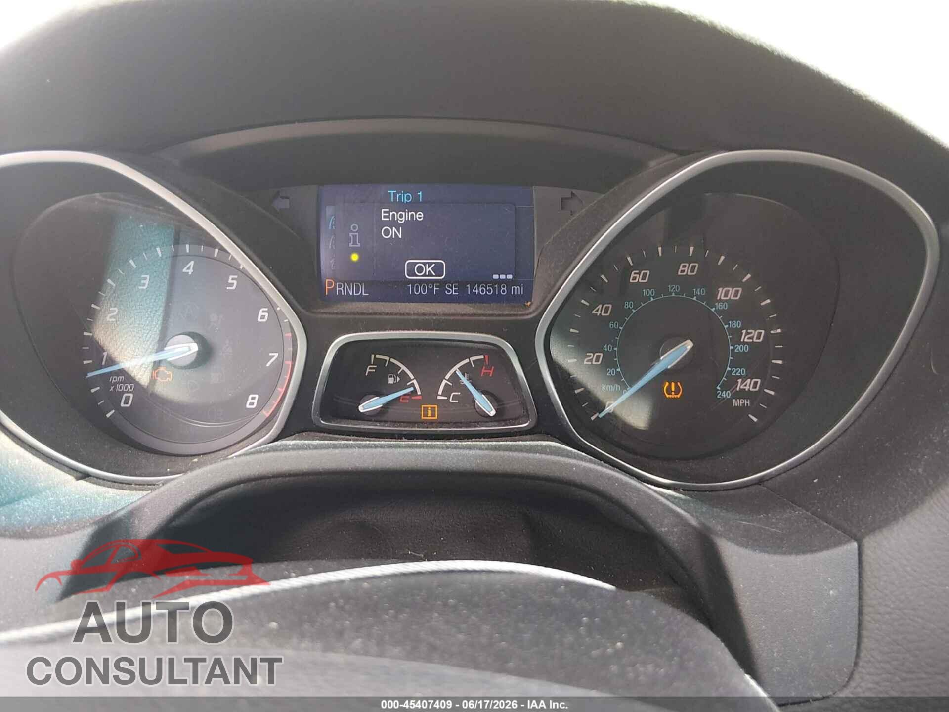 FORD FOCUS 2014 - 1FADP3F25EL111114
