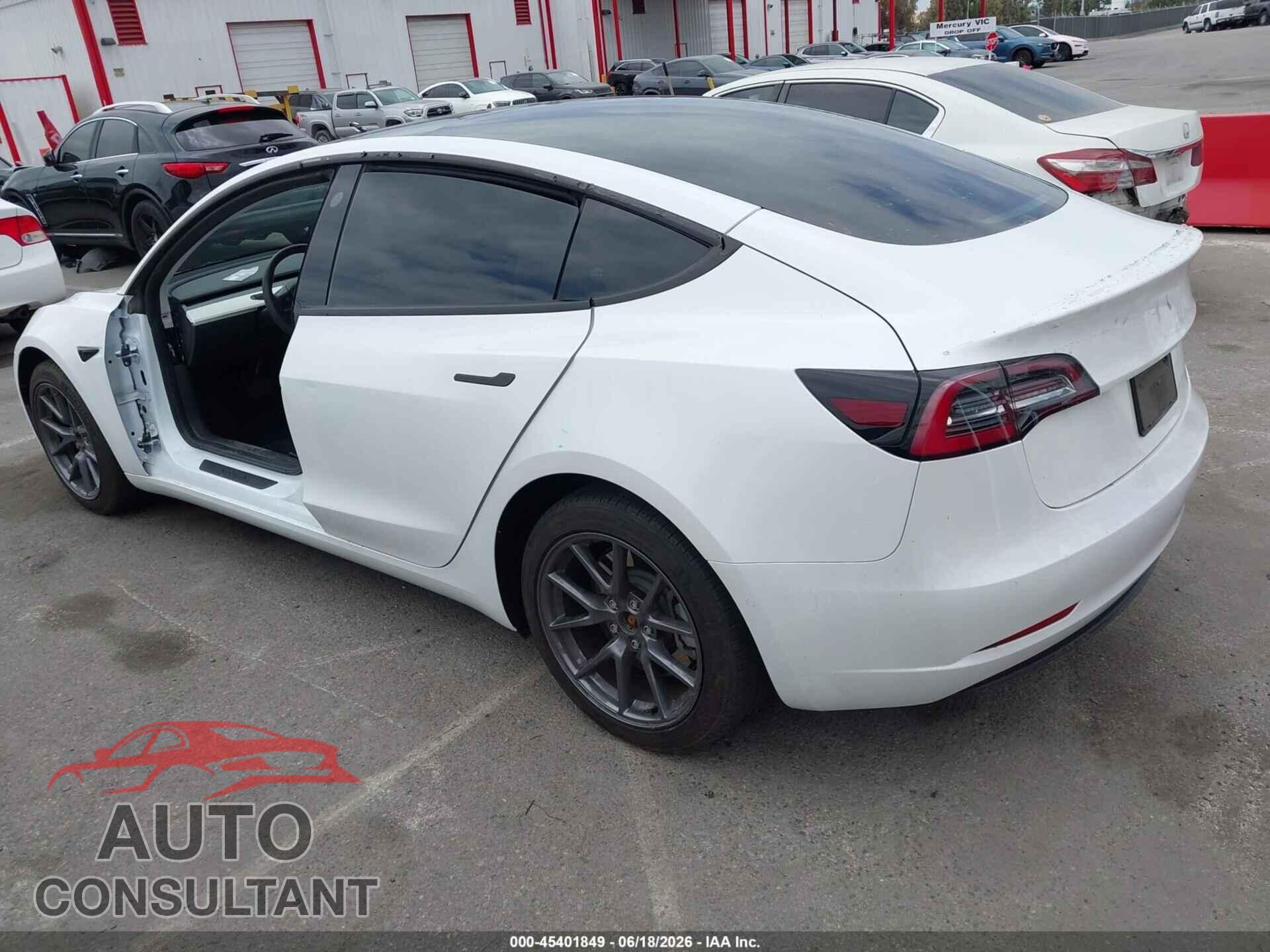 TESLA MODEL 3 2022 - 5YJ3E1EA2NF357954