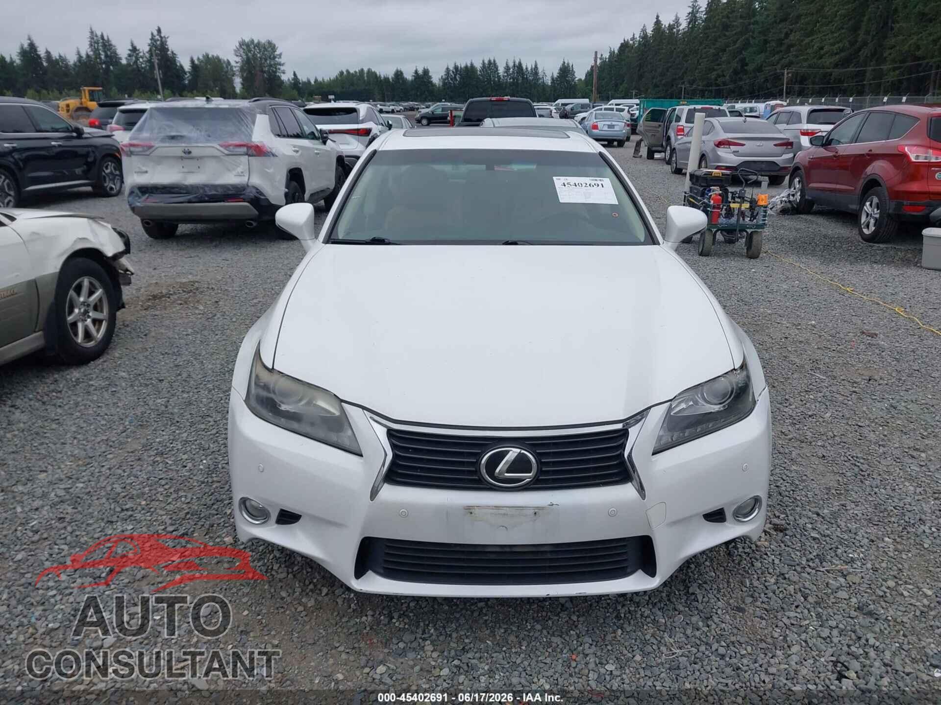 LEXUS GS 350 2013 - JTHBE1BLXD5025132