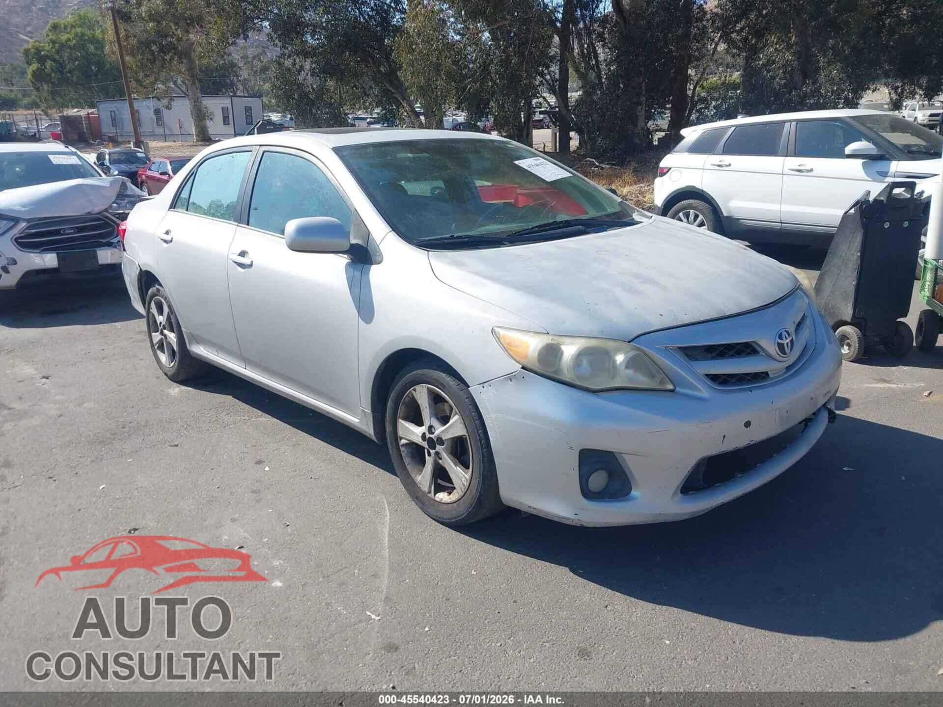 TOYOTA COROLLA 2012 - 2T1BU4EE3CC767635
