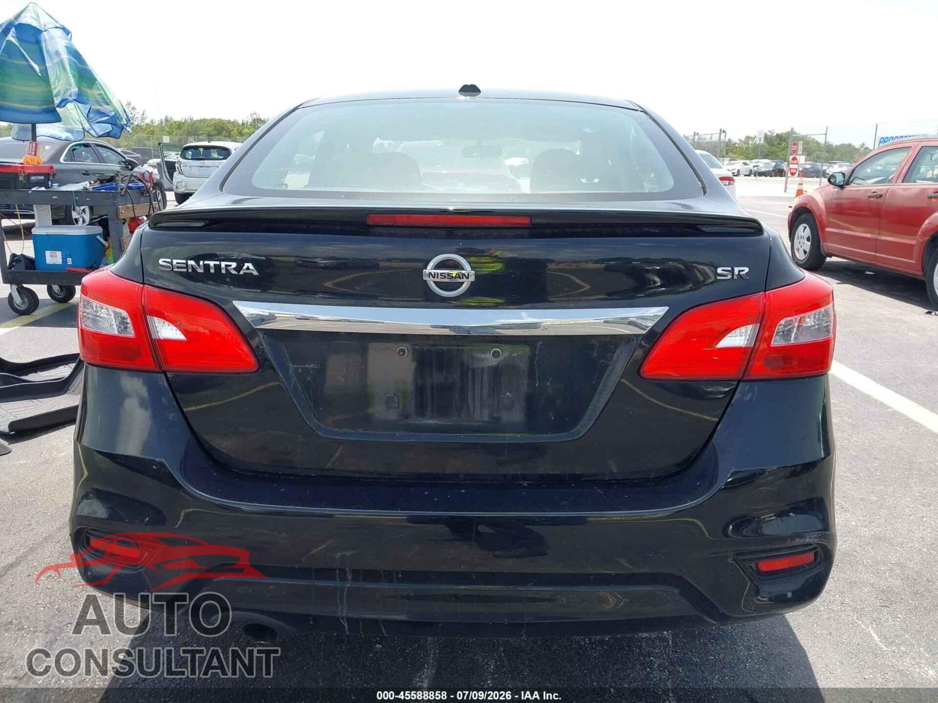 NISSAN SENTRA 2018 - 3N1AB7AP5JY282956