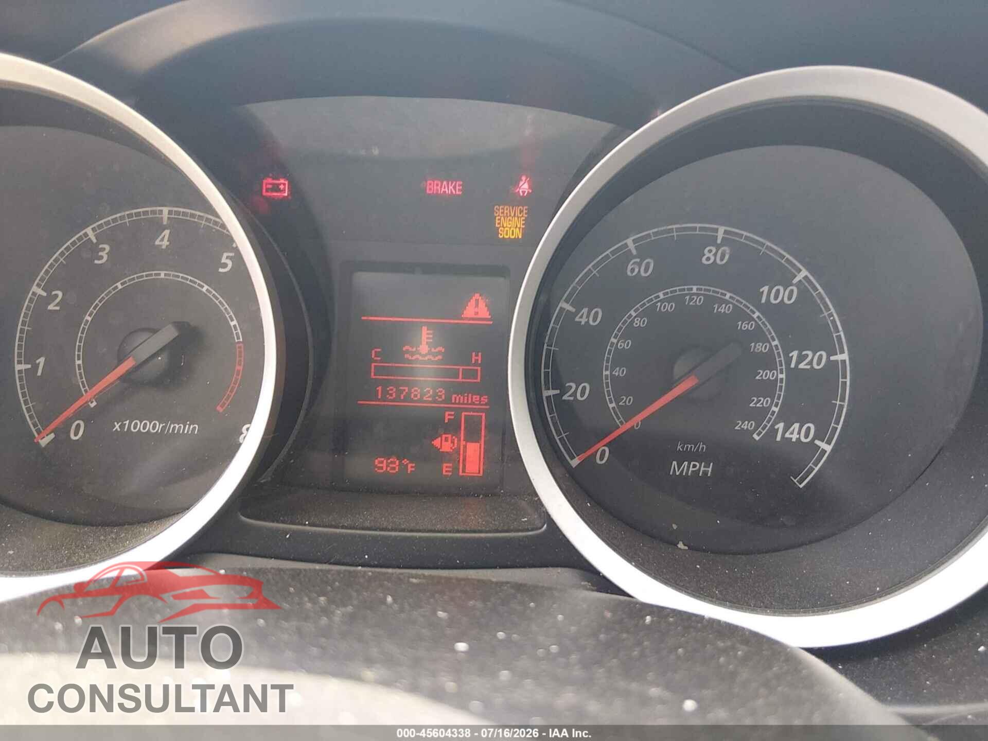 MITSUBISHI LANCER 2015 - JA32U2FU1FU019045