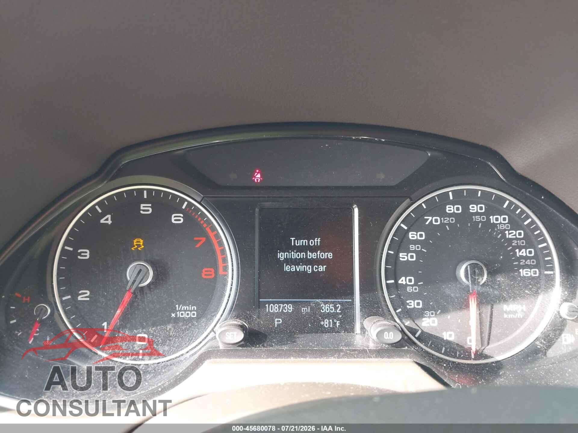 AUDI Q5 2017 - WA1C2AFP6HA094886
