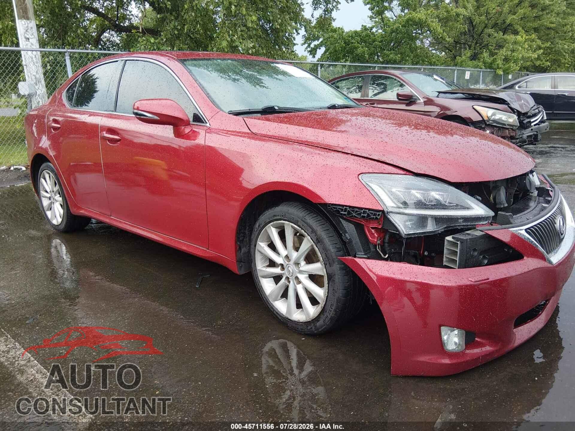 LEXUS IS 250 2010 - JTHCF5C2XA5043432