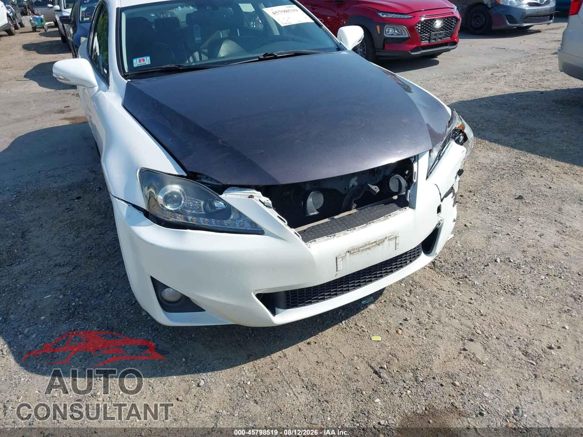 LEXUS IS 250 2012 - JTHCF5C2XC5054286