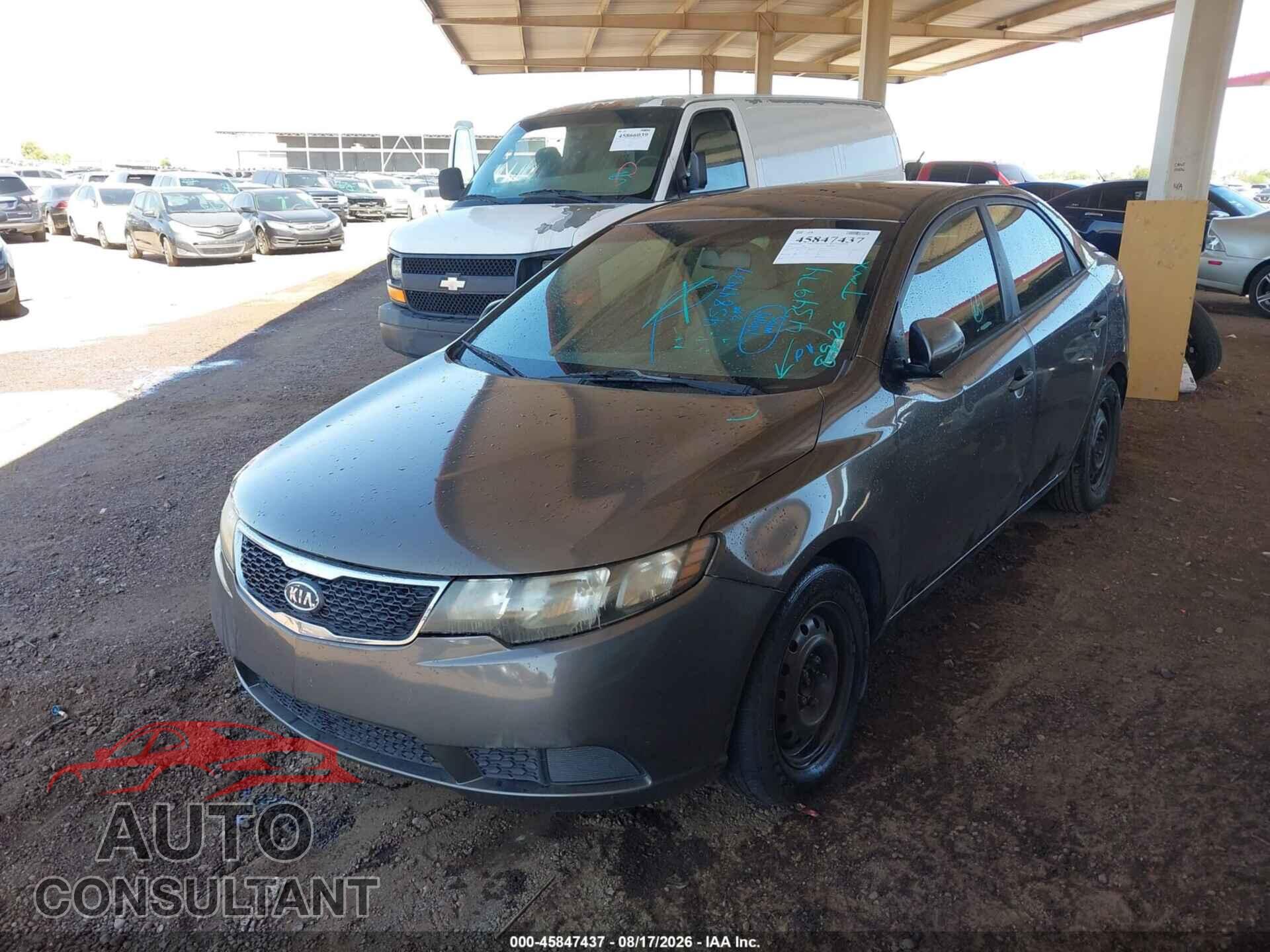 KIA FORTE 2011 - KNAFU4A27B5434974