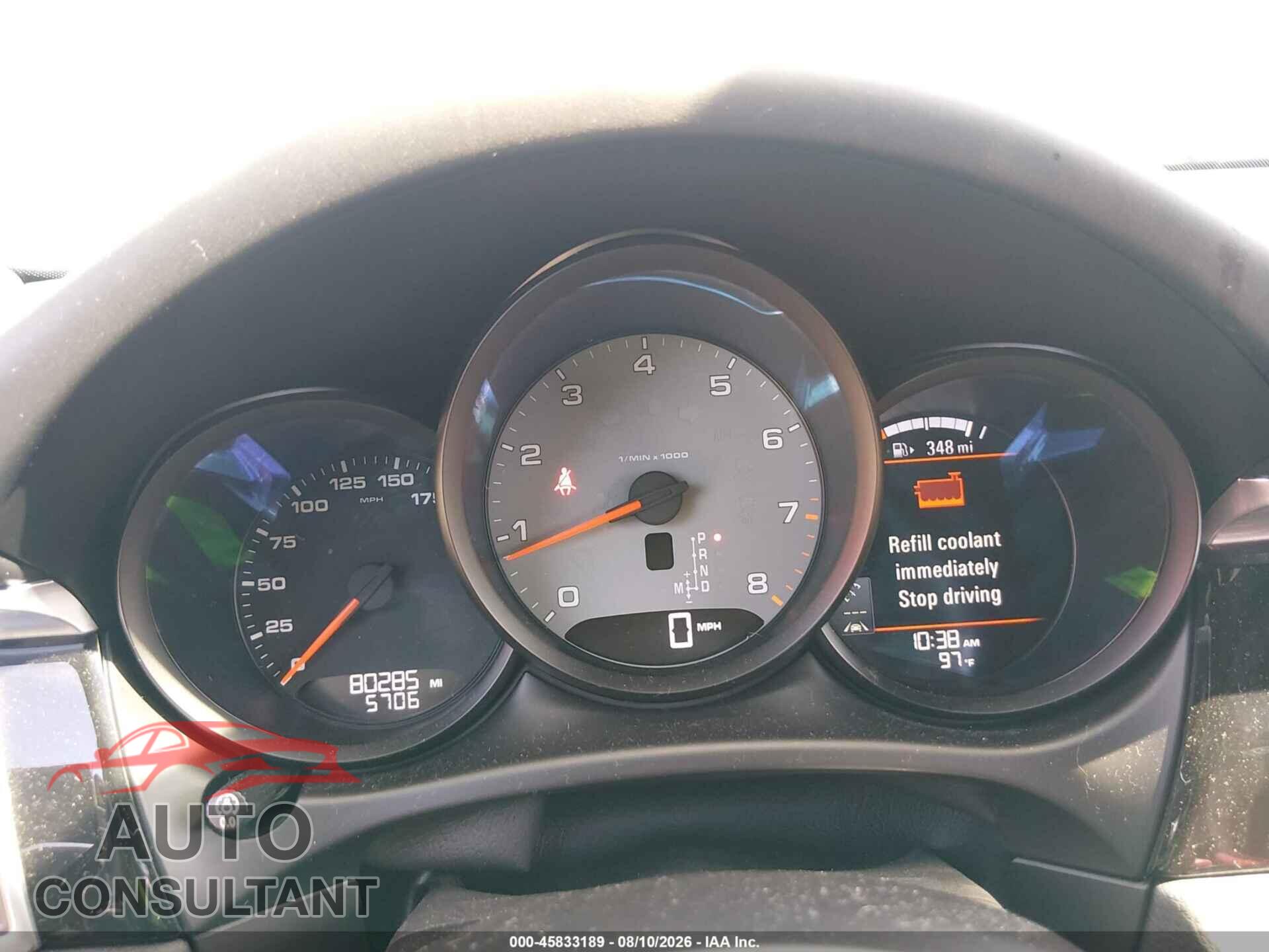 PORSCHE MACAN 2018 - WP1AB2A58JLB34936