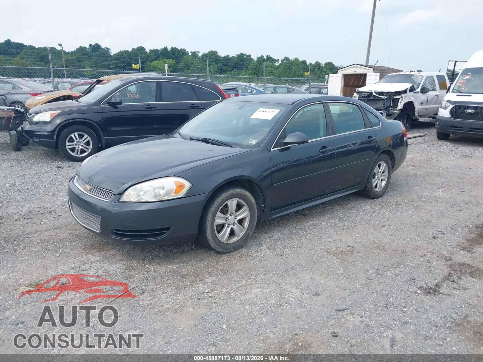 CHEVROLET IMPALA LIMITED 2014 - 2G1WA5E30E1154462