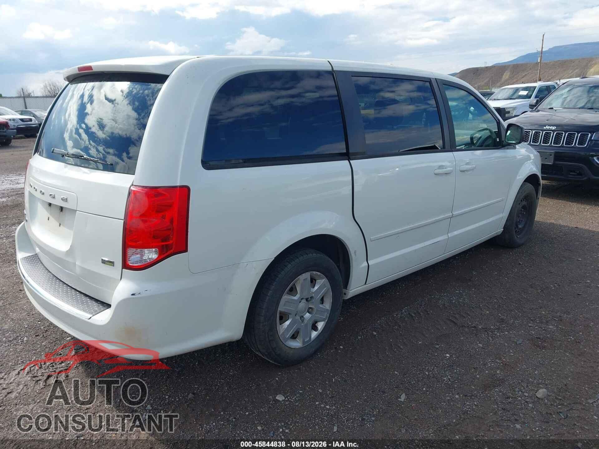 DODGE GRAND CARAVAN 2012 - 2C4RDGBG0CR419913