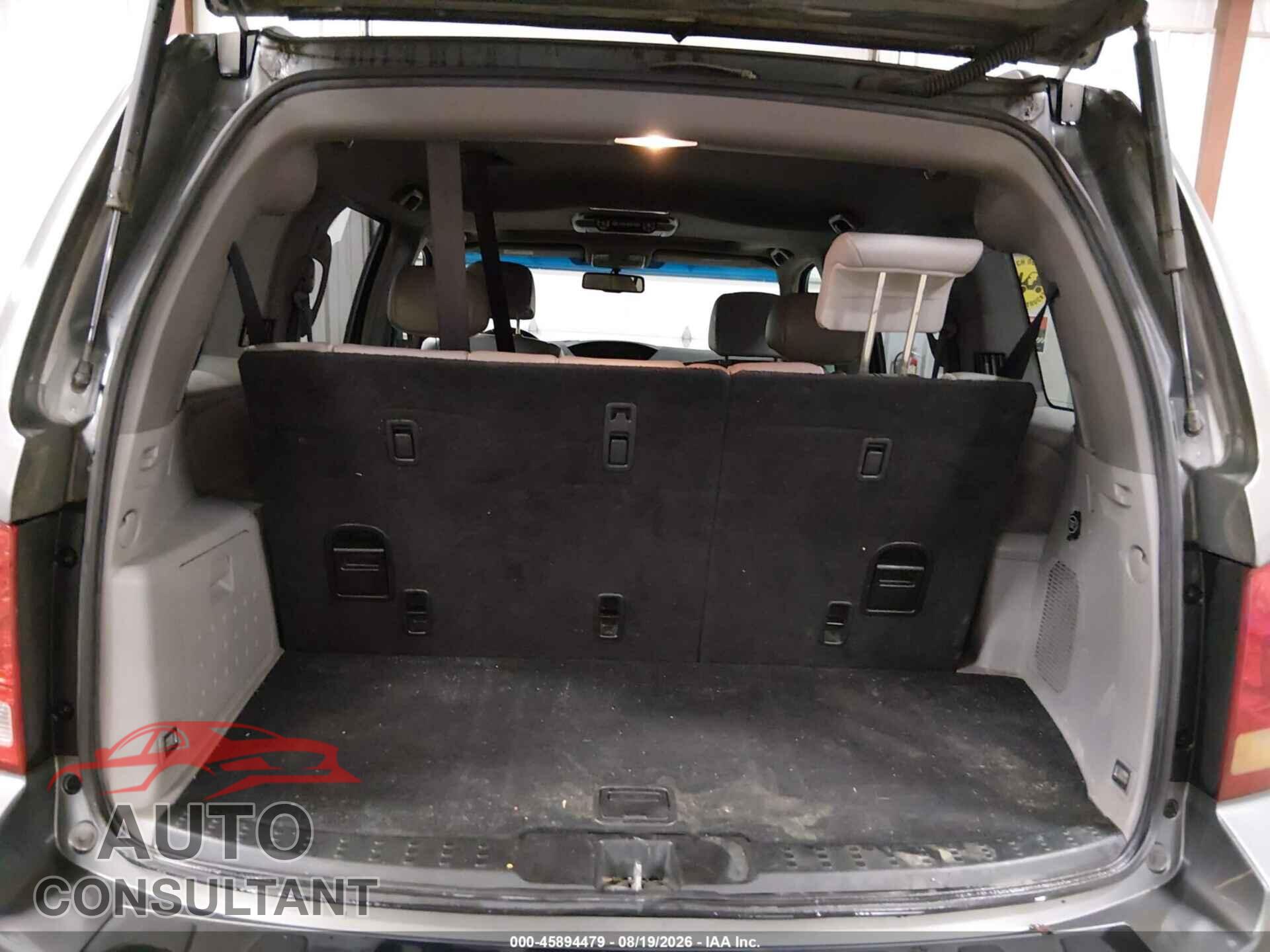 HONDA PILOT 2009 - 5FNYF48639B042985