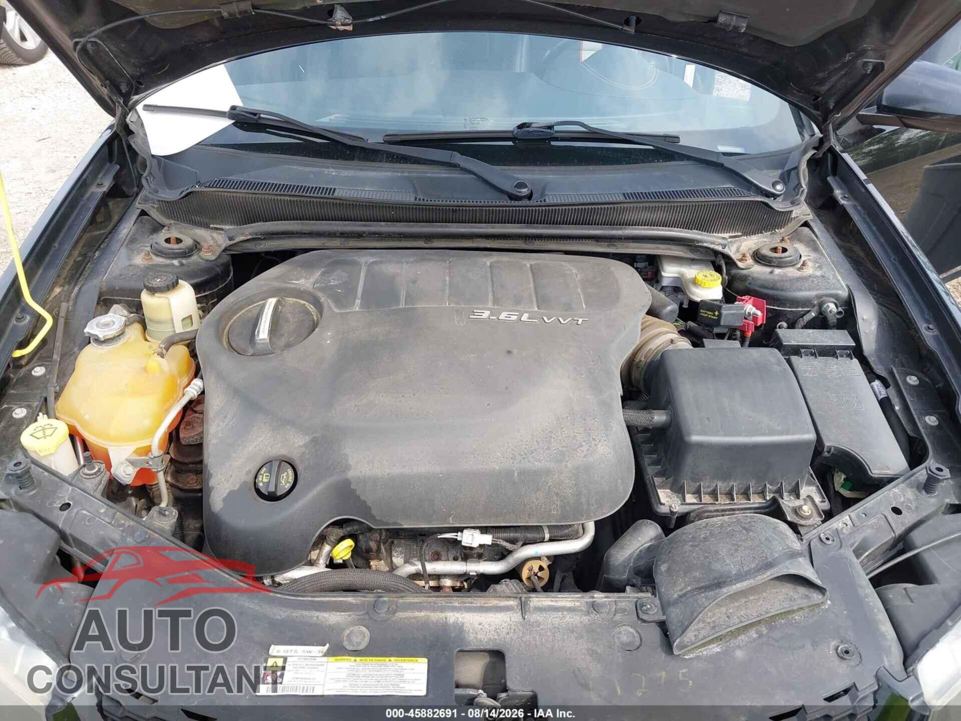 DODGE AVENGER 2012 - 1C3CDZBG5CN222187