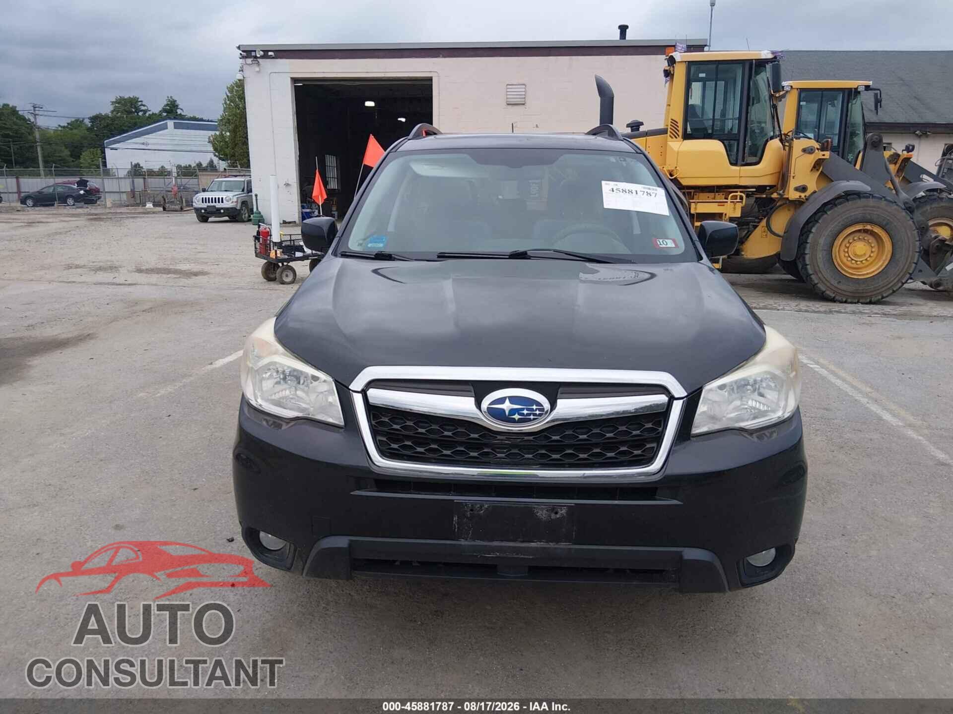 SUBARU FORESTER 2014 - JF2SJAHC9EH423633