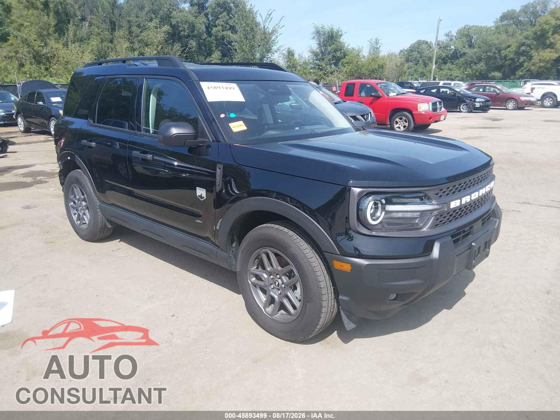 FORD BRONCO SPORT 2025 - 3FMCR9BN8SRF15875