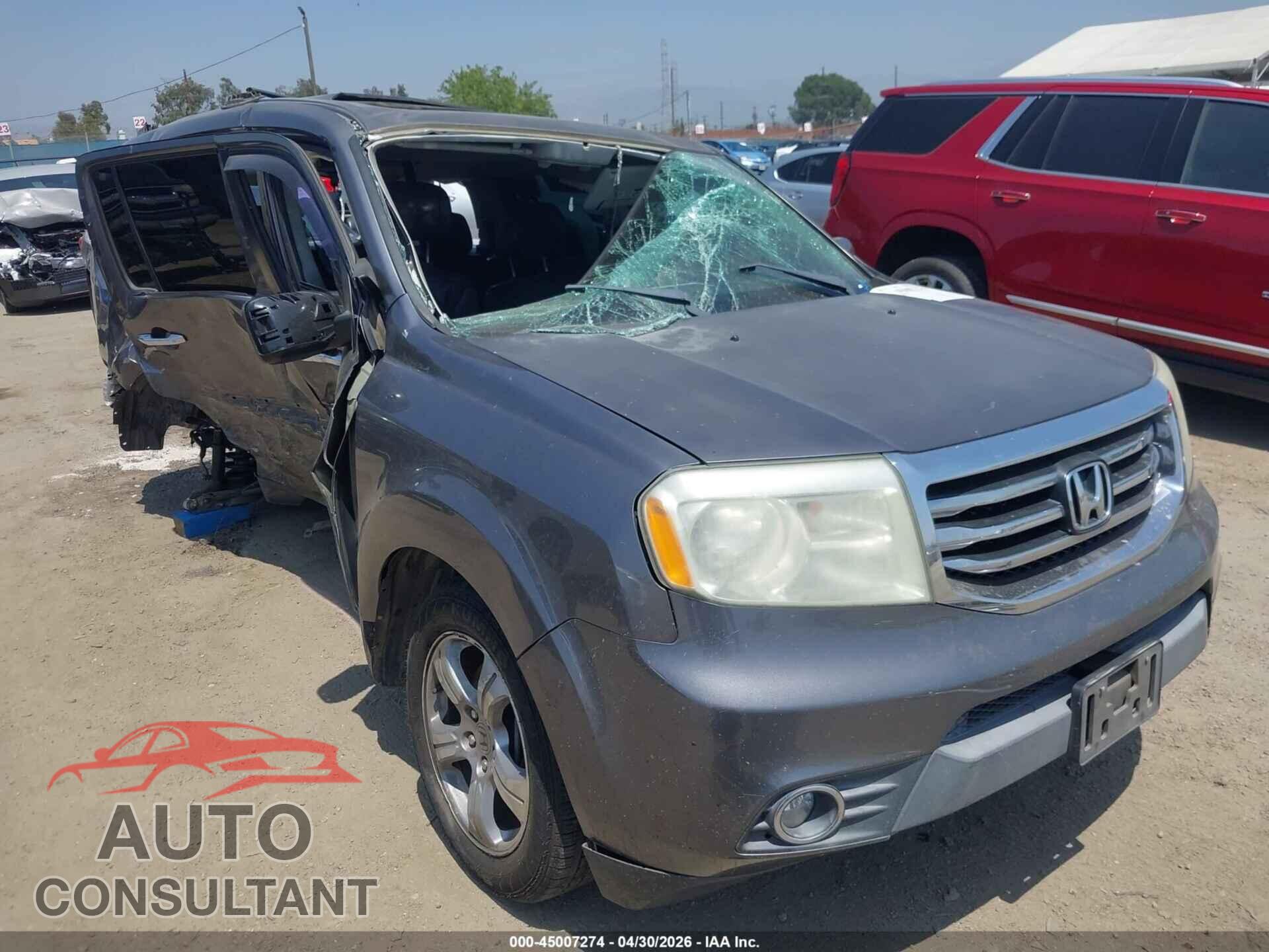 HONDA PILOT 2014 - 5FNYF3H59EB016211