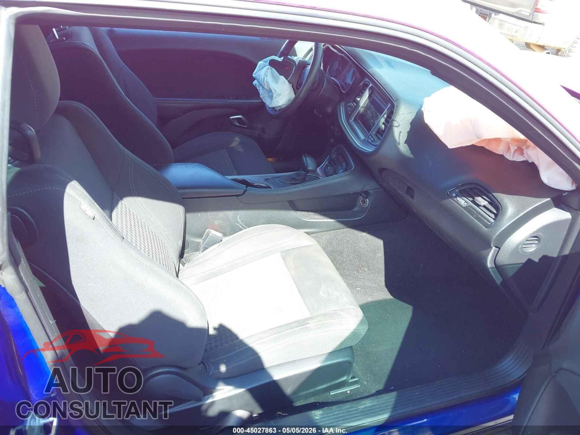 DODGE CHALLENGER 2019 - 2C3CDZAG1KH574806