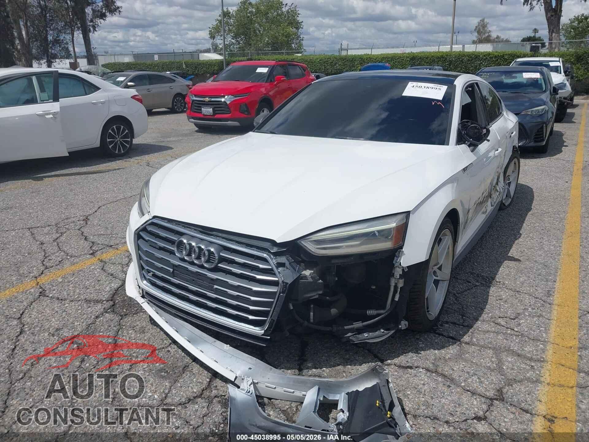 AUDI A5 2018 - WAUDNCF53JA098649