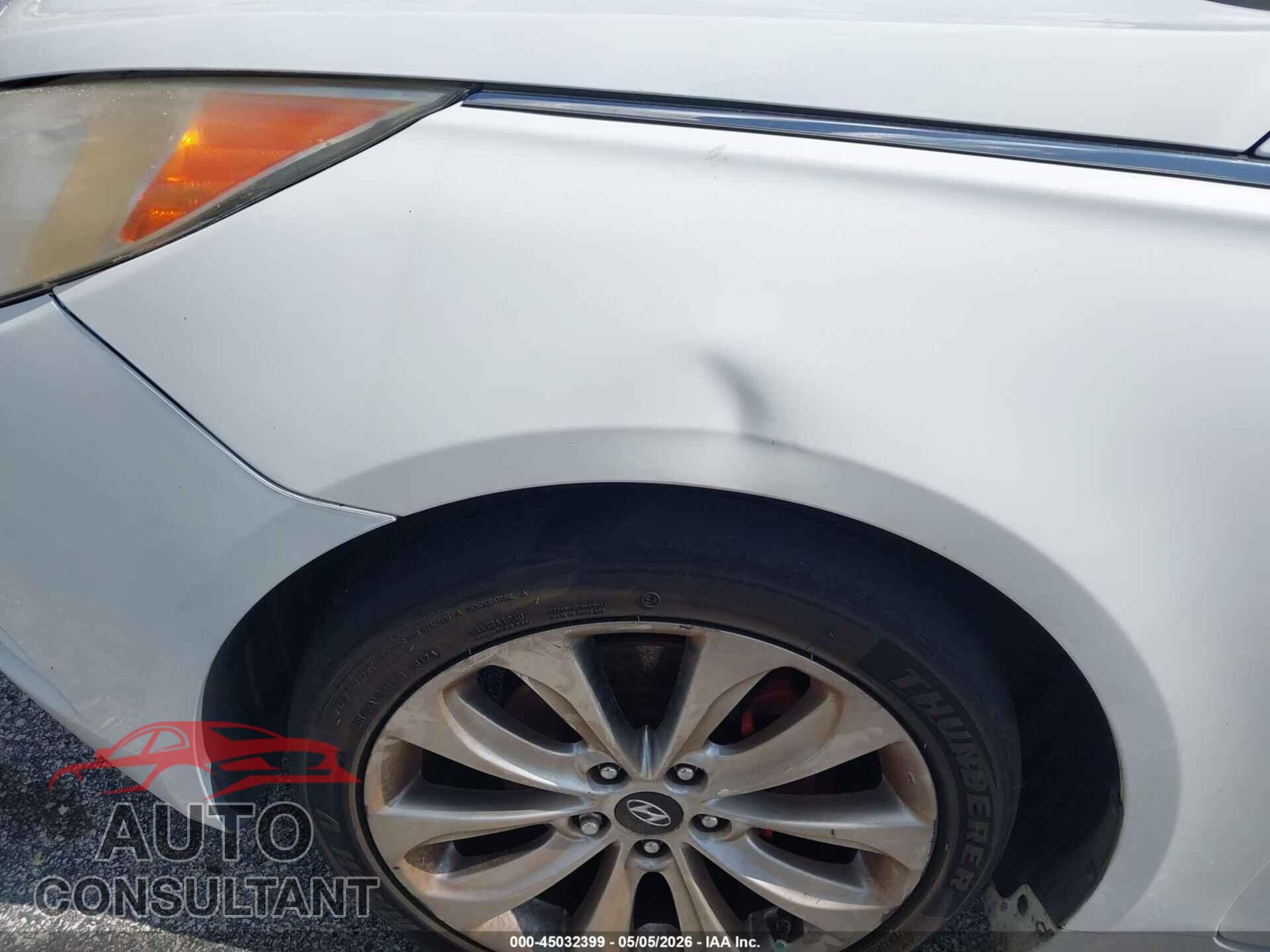 HYUNDAI SONATA 2012 - 5NPEC4AC2CH461916